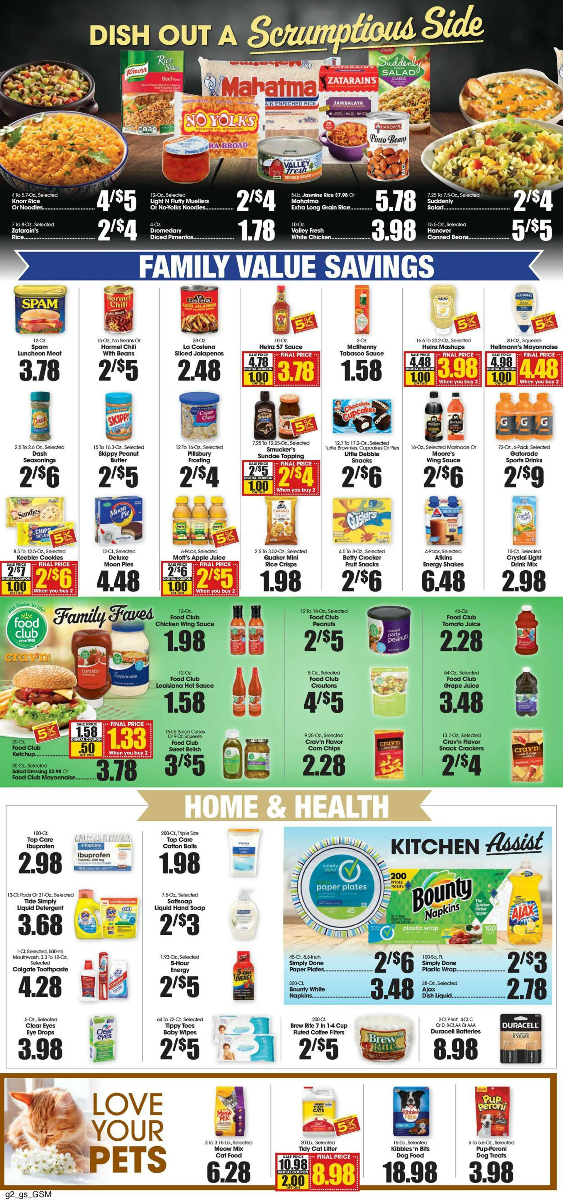 Grants Supermarket Current weekly ad - 2