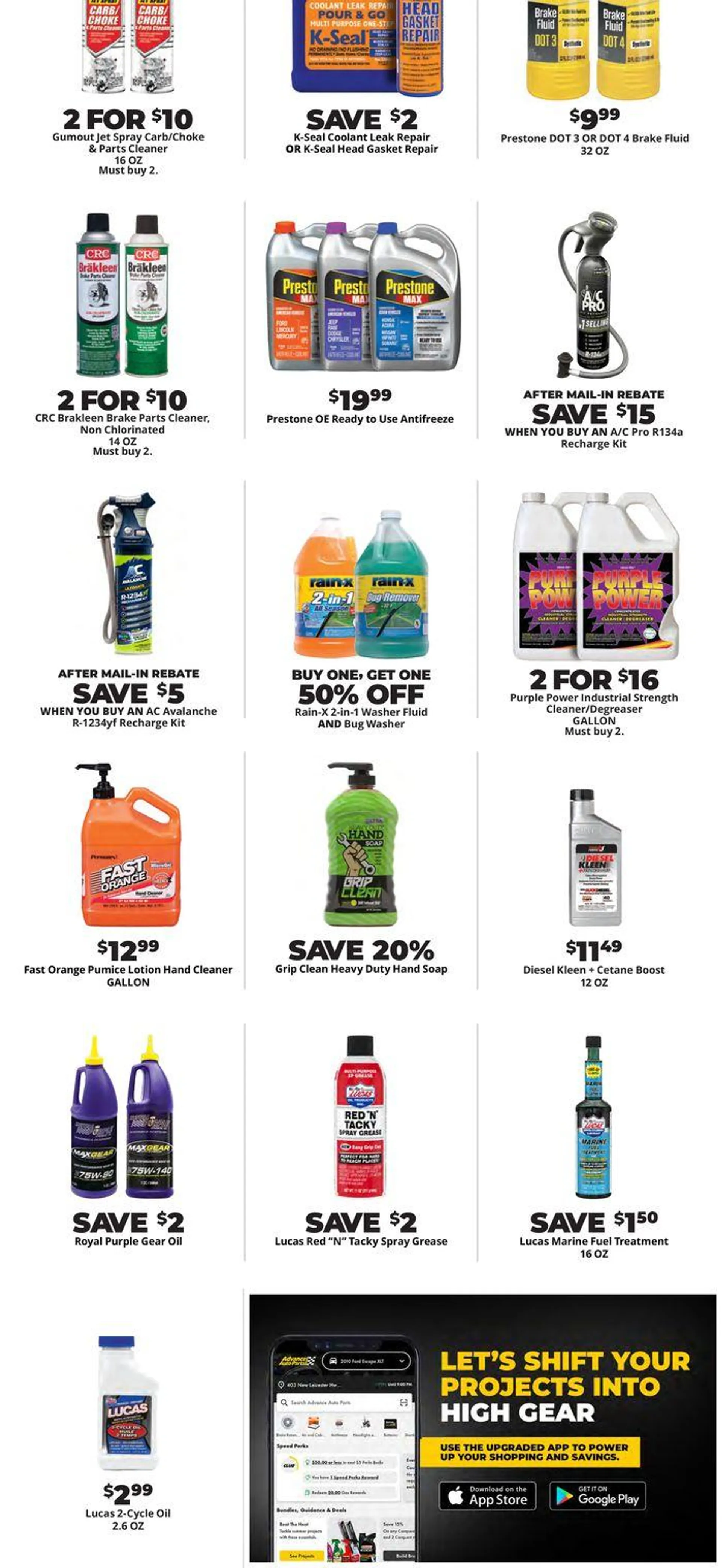 Advance Auto Parts Sales Ad - English - 5