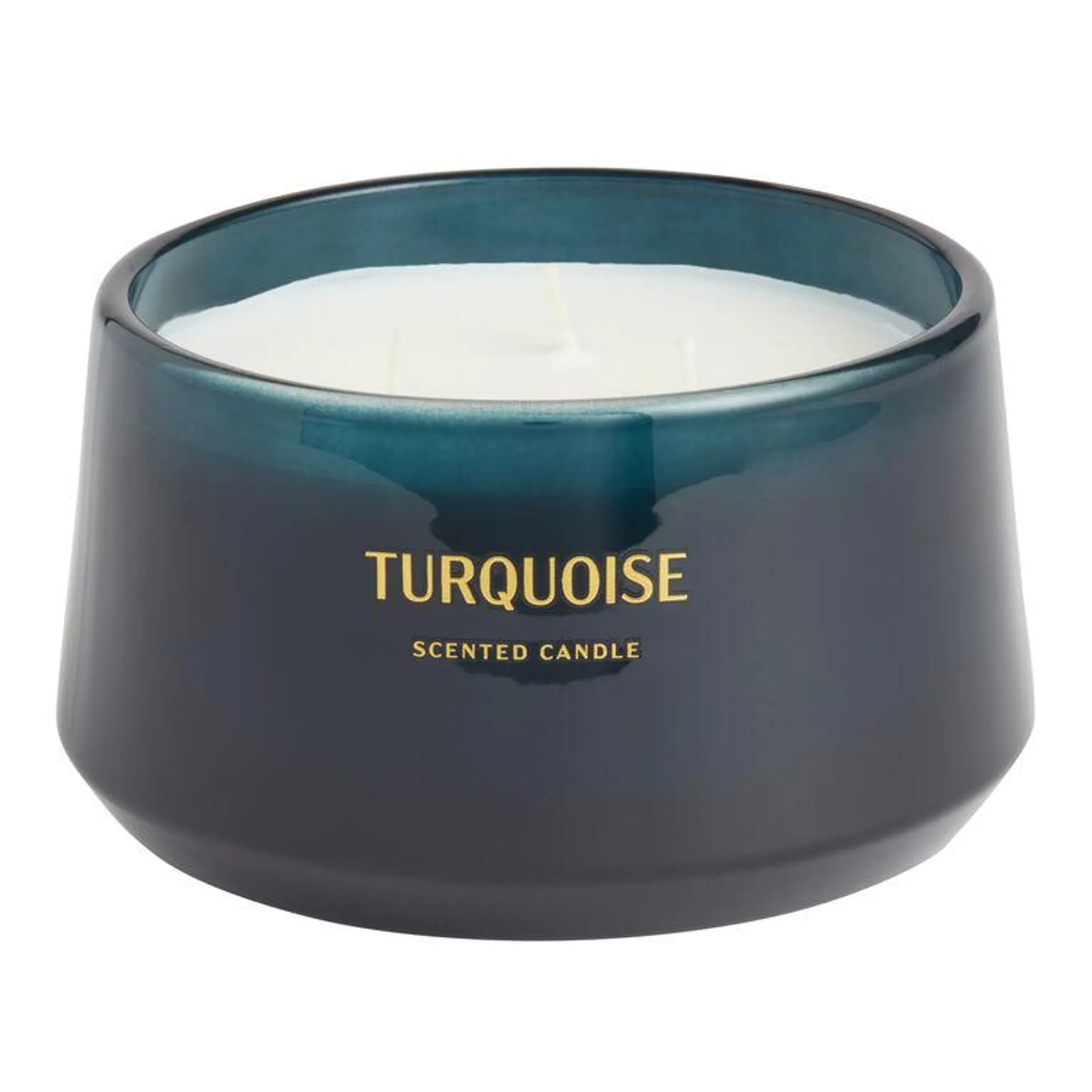 Gemstone Turquoise 3 Wick Scented Candle