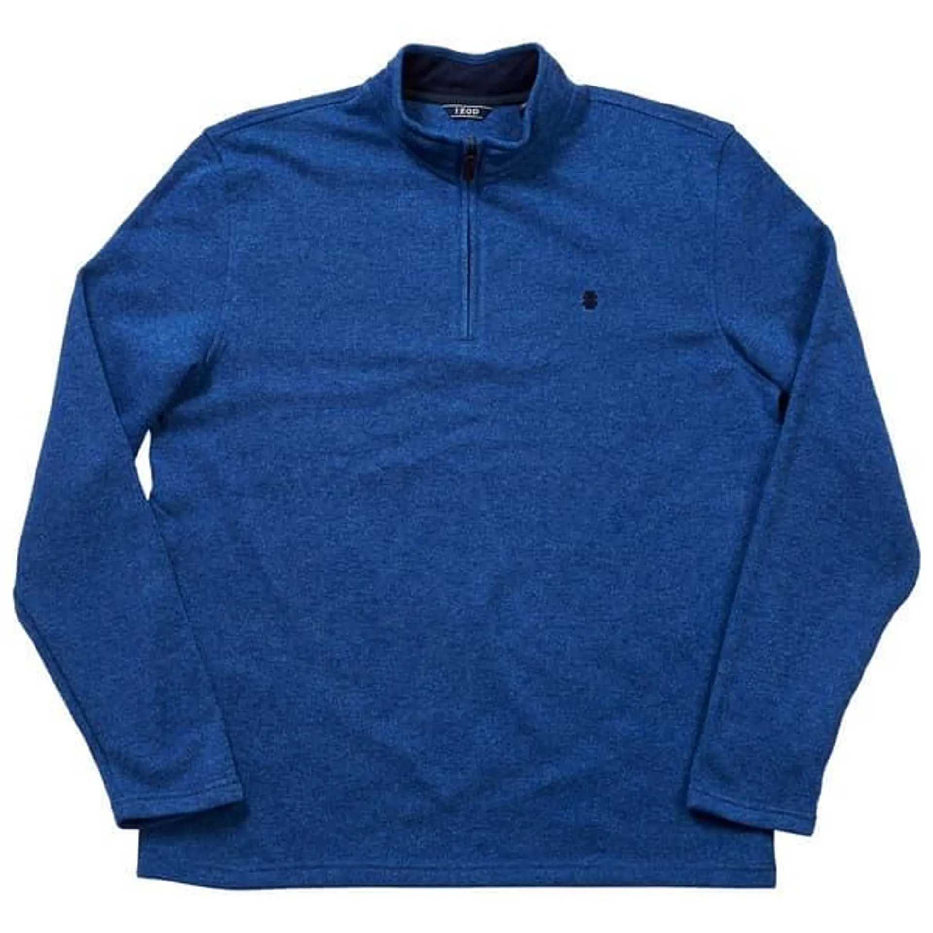 Mens Big & Tall IZOD® Solid 1/4 Zip Sweater