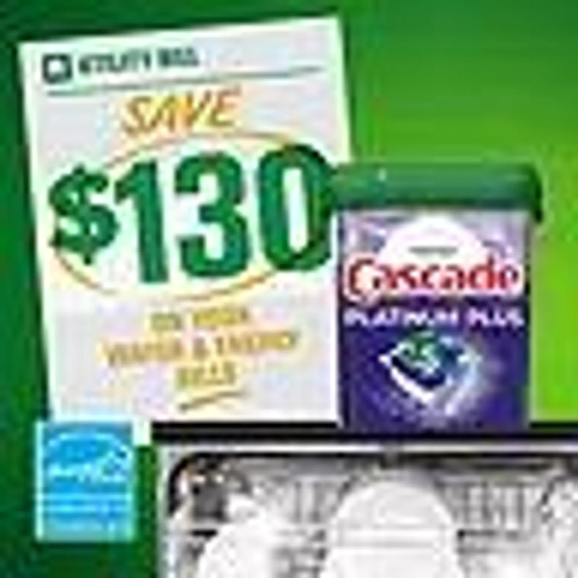 Cascade Platinum Plus ActionPacs Dishwasher Detergent Pacs, Fresh Scent, 81 ct.