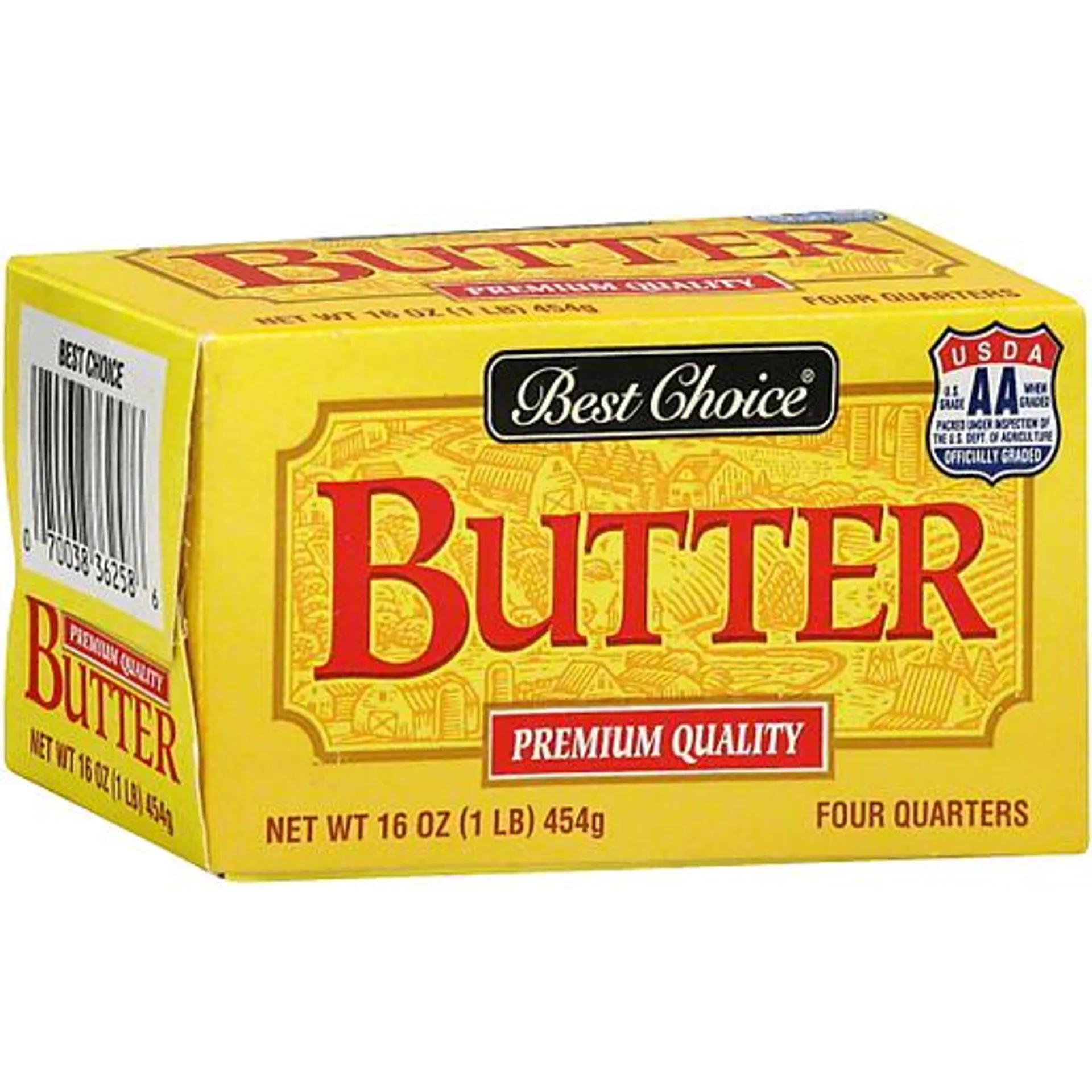 Best Choice Butter Aa Quarters