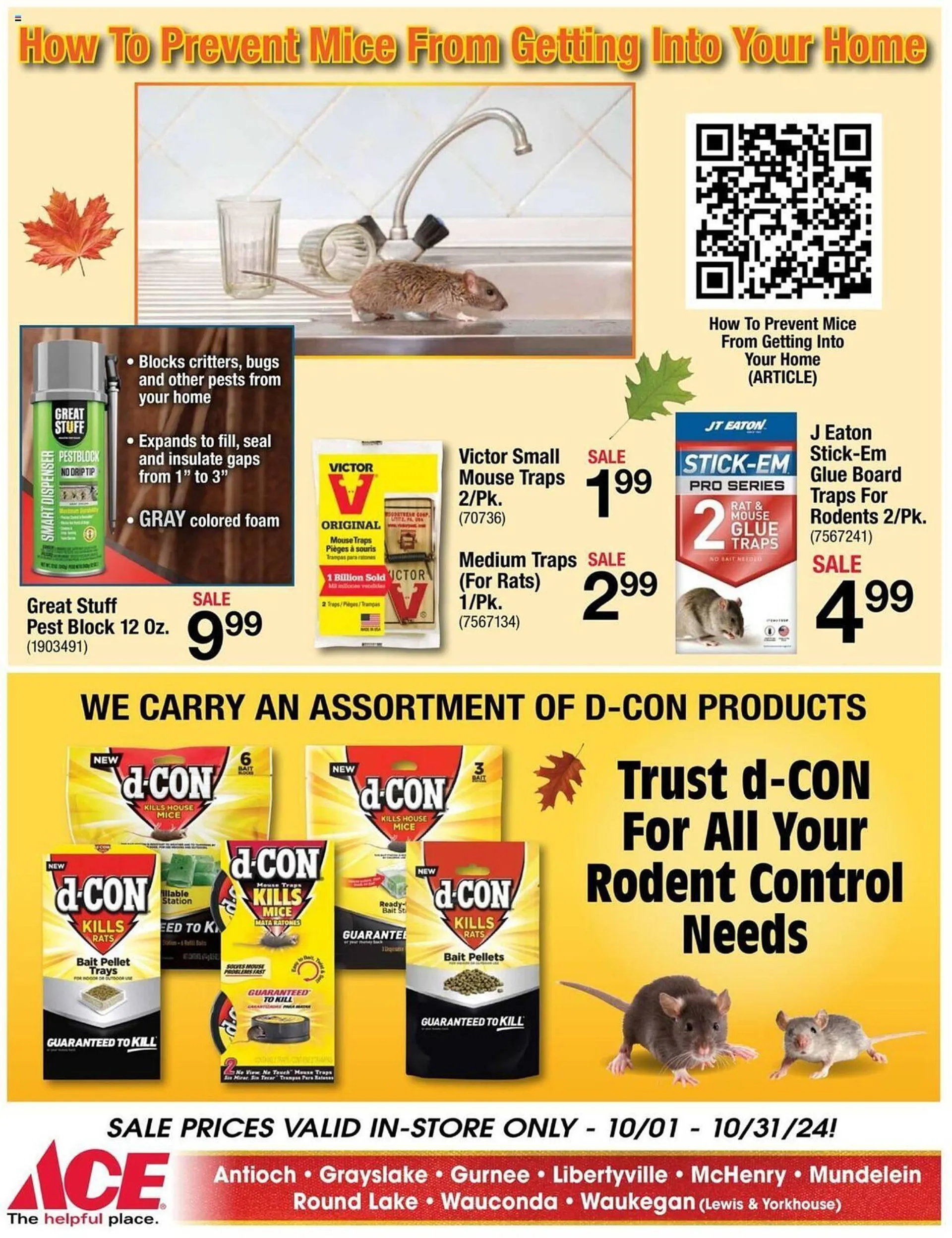 Weekly ad Ace Hardware Weekly Ad from October 1 to October 31 2024 - Page 9