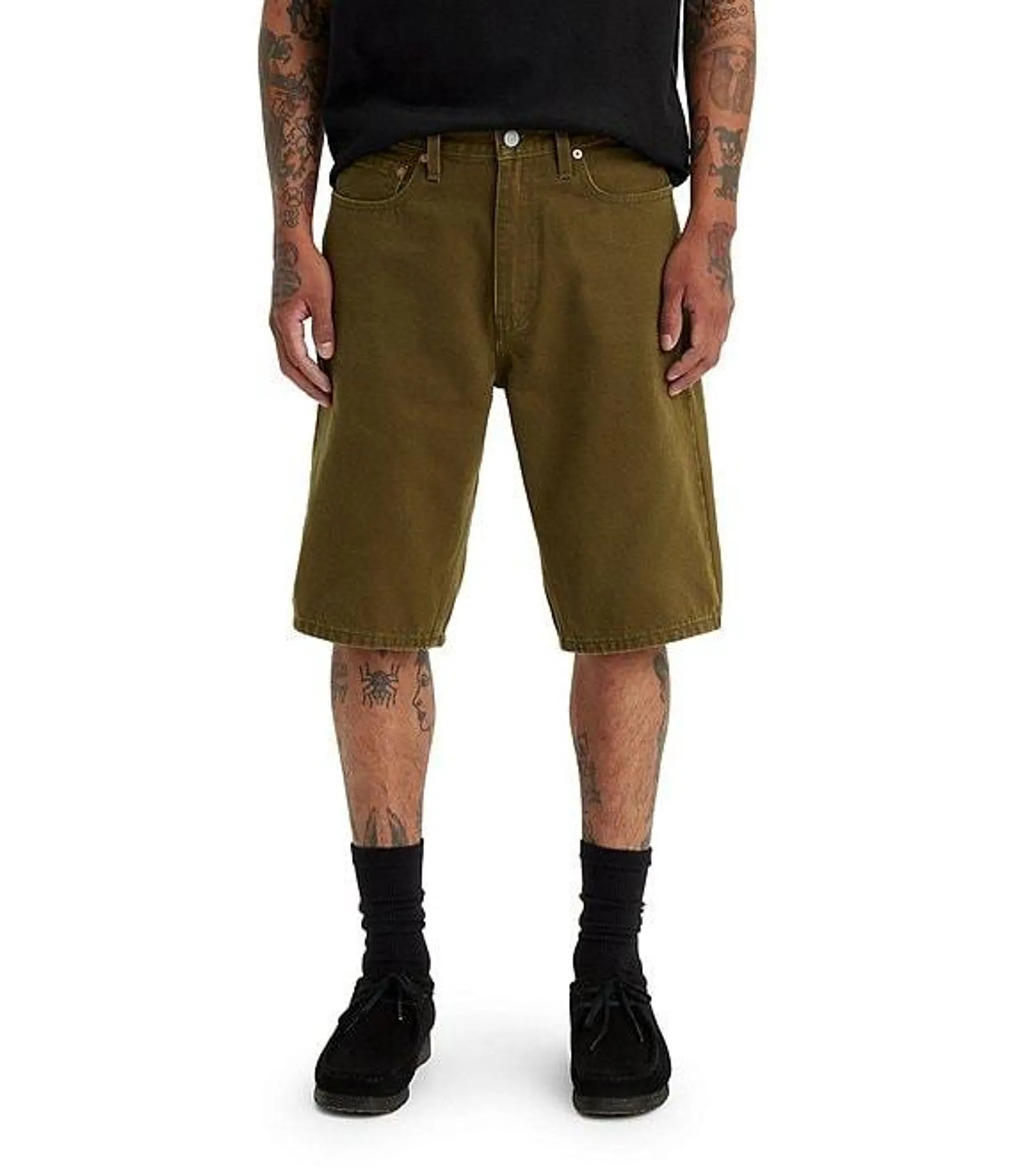 Levi's® 469 Loose Fit 12" Inseam Denim Shorts