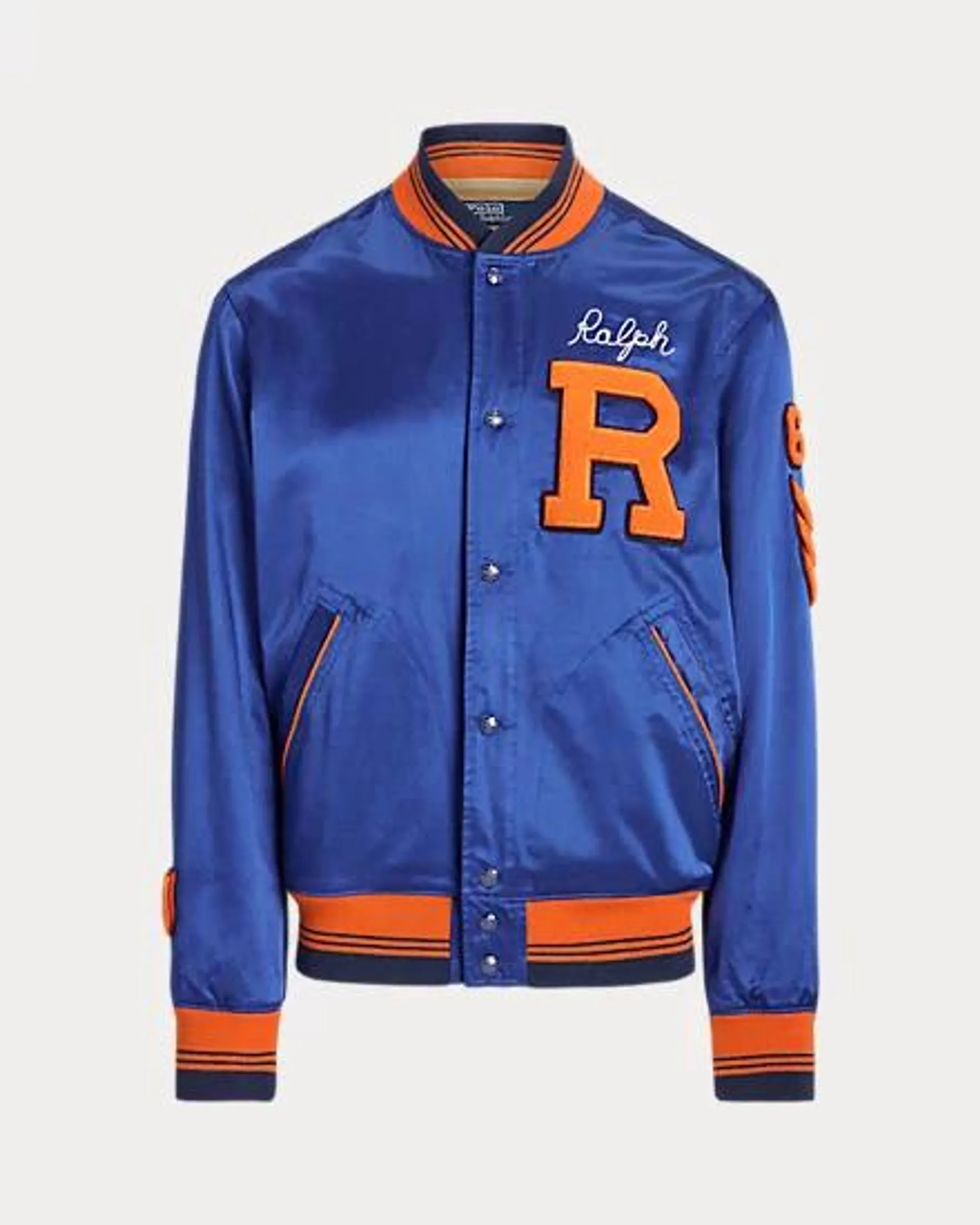 Satin Letterman Jacket