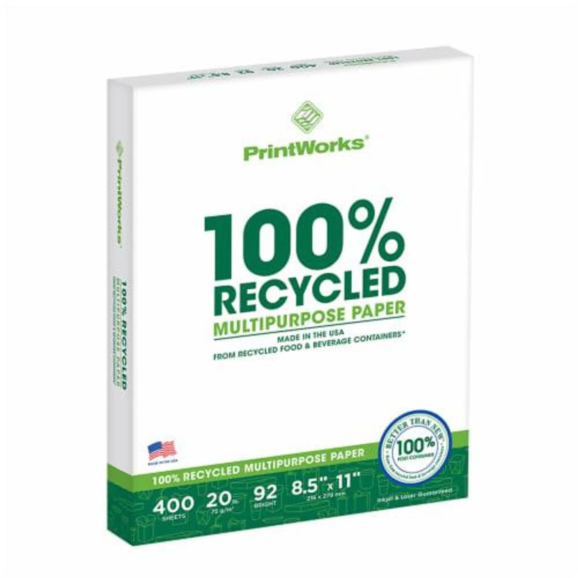 Printworks Multi-Purpose Paper - 400 Pack- White