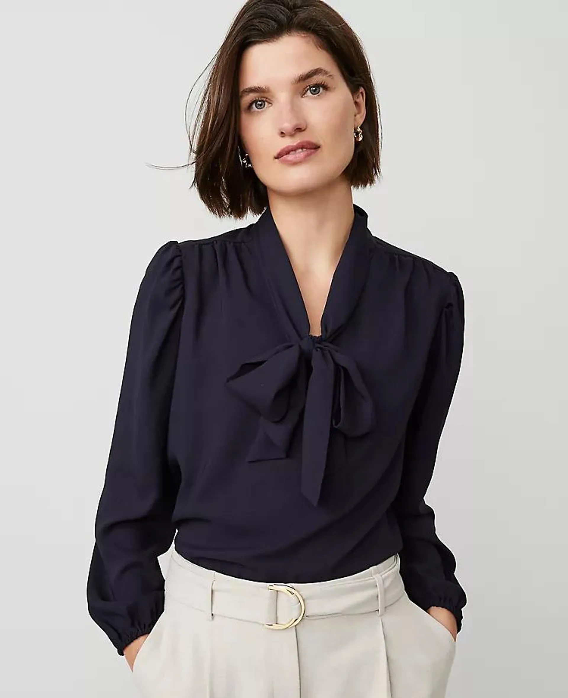 Tie Neck Top