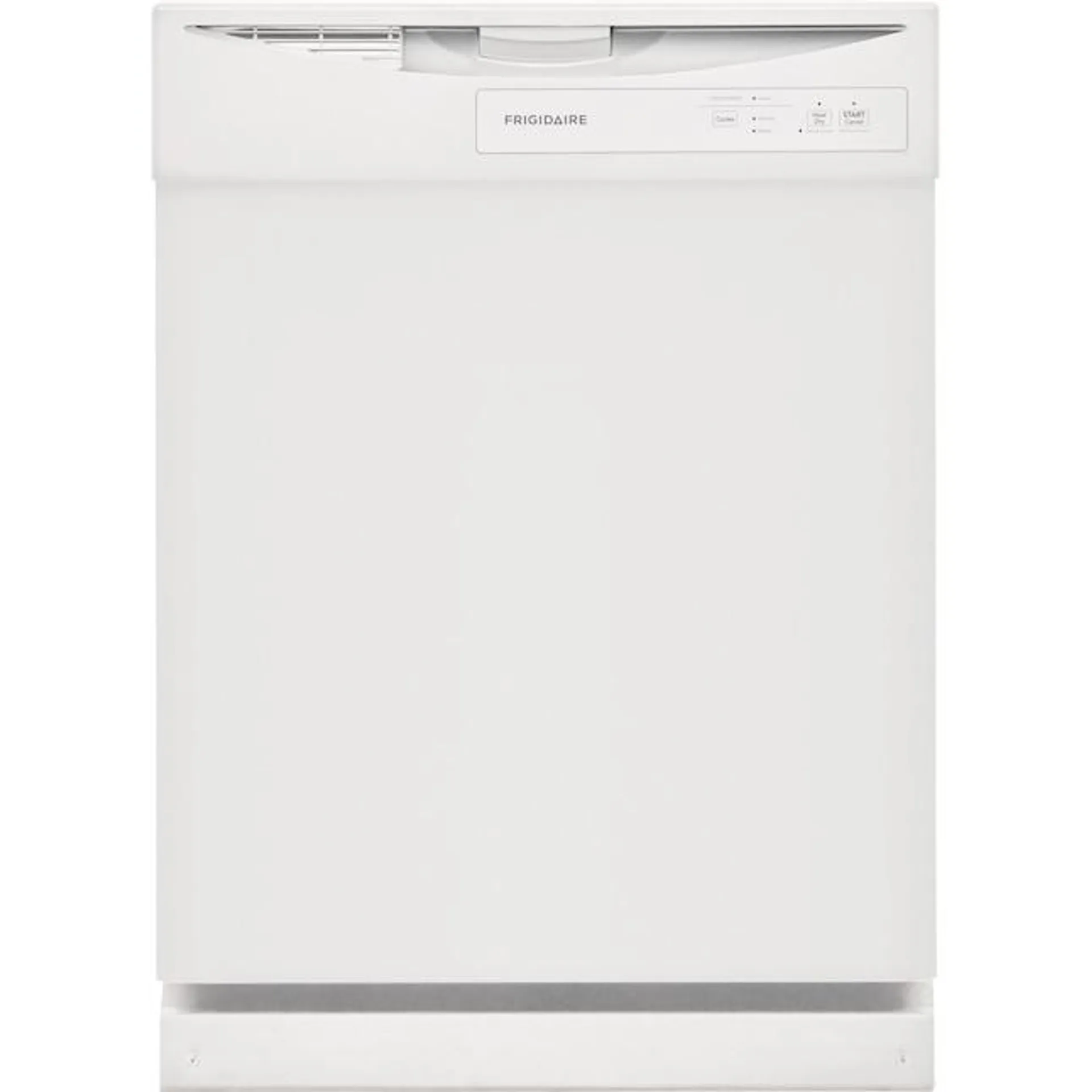 Frigidaire Front Control 24-in Built-In Dishwasher (White), 62-dBA