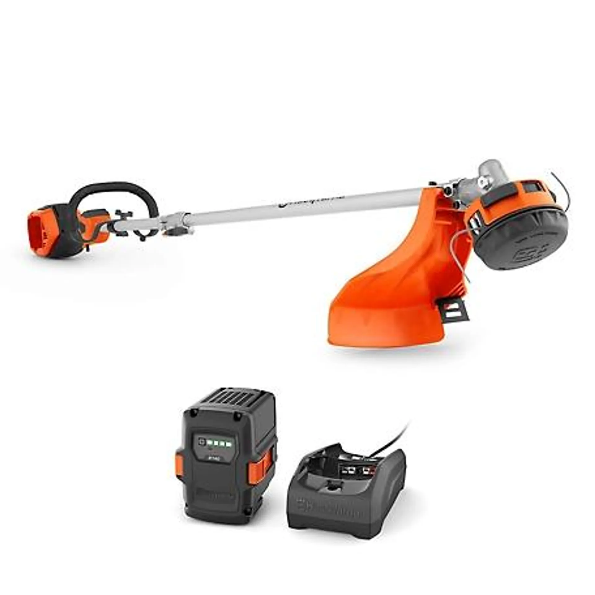 Husqvarna 18 in. 36V Cordless Combi Switch + String Trimmer Attachment, 330iKL, Battery and Charger Included