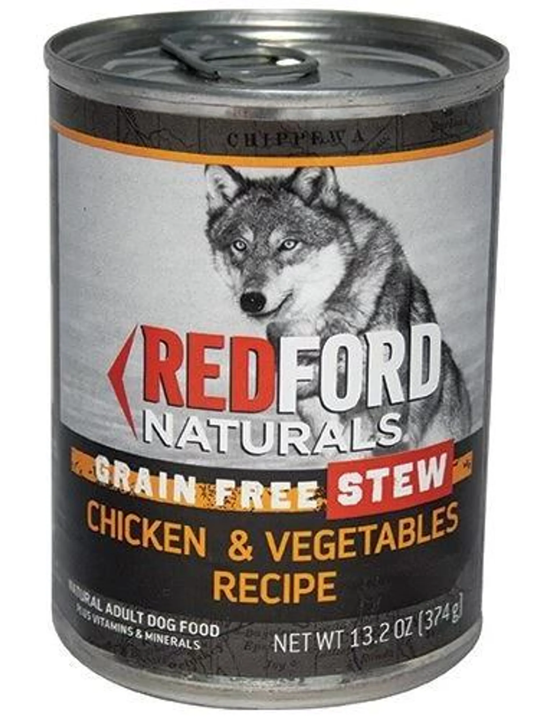 Redford Naturals Grain Free Stew Chicken & Vegetables Recipe Adult Dog Food, 13.2 Ounces