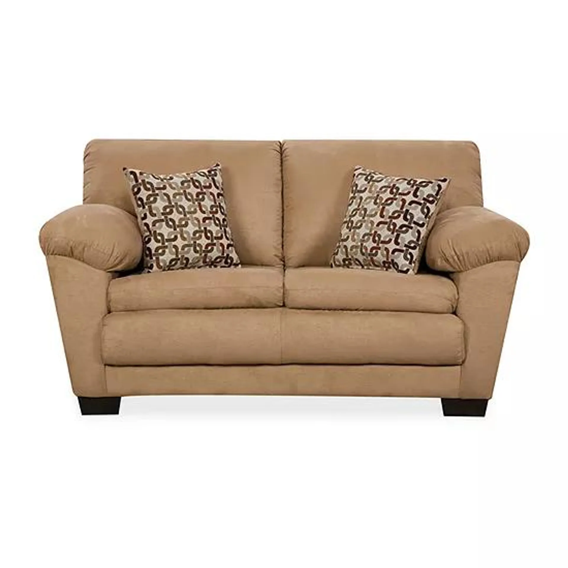 Savannah Pad-Arm Upholstered Loveseat