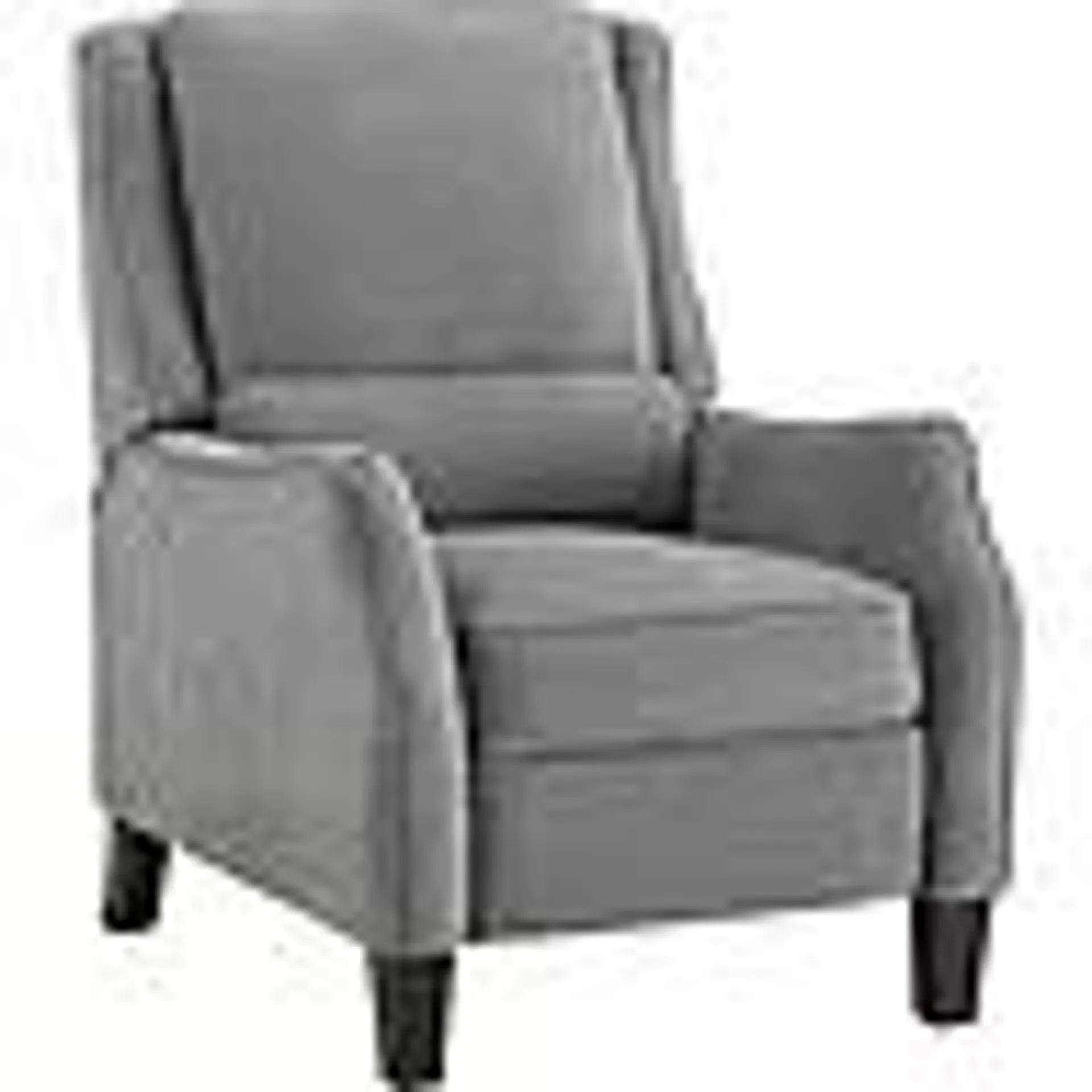 Drexel Ashland Fabric Hi-Leg Pushback Recliner