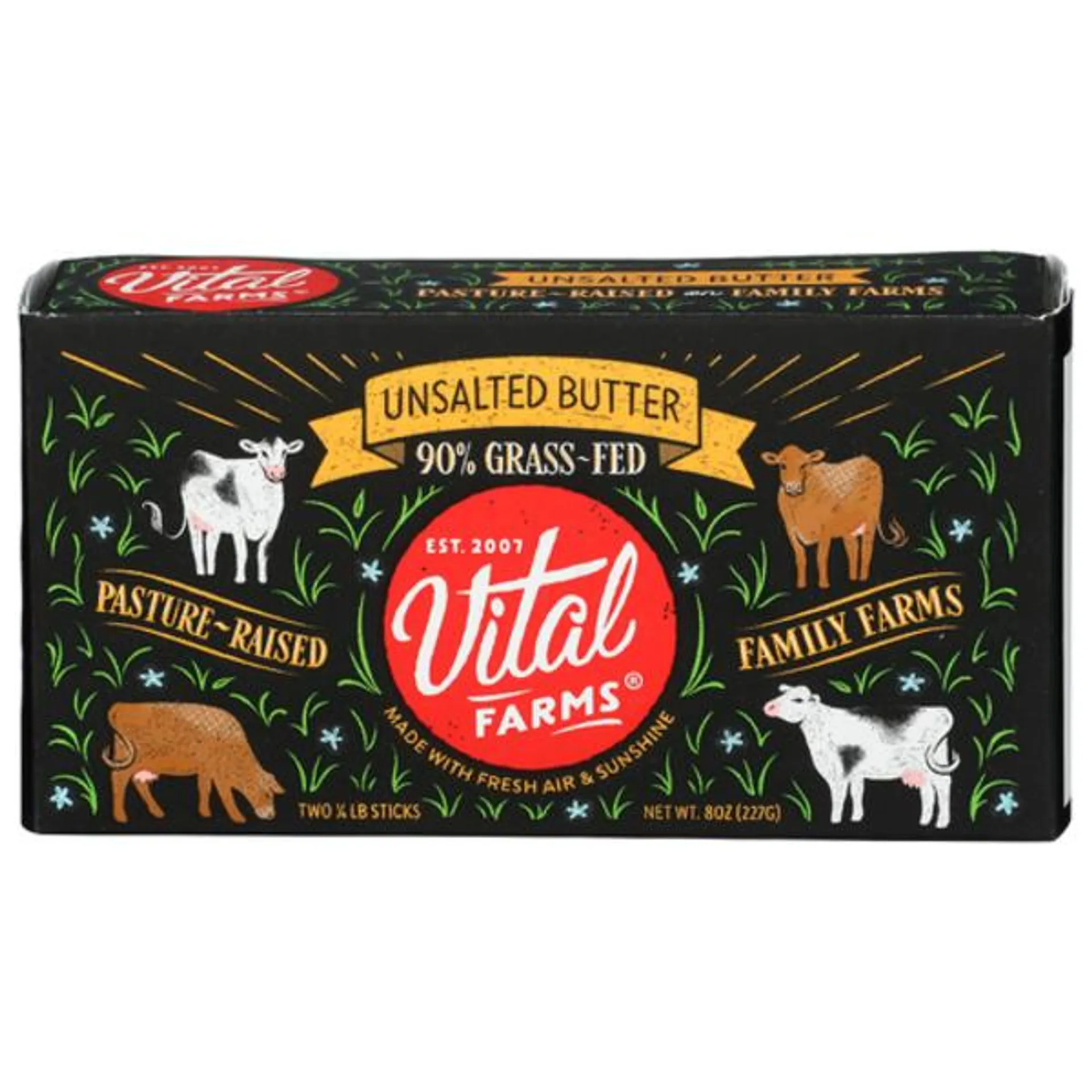 Vital Farms Grass-Fed Unsalted Butter