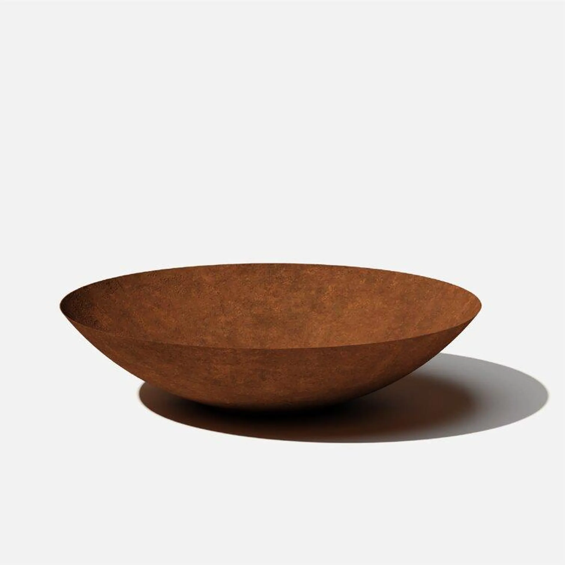 Corten Steel Series Round Bowl Planter