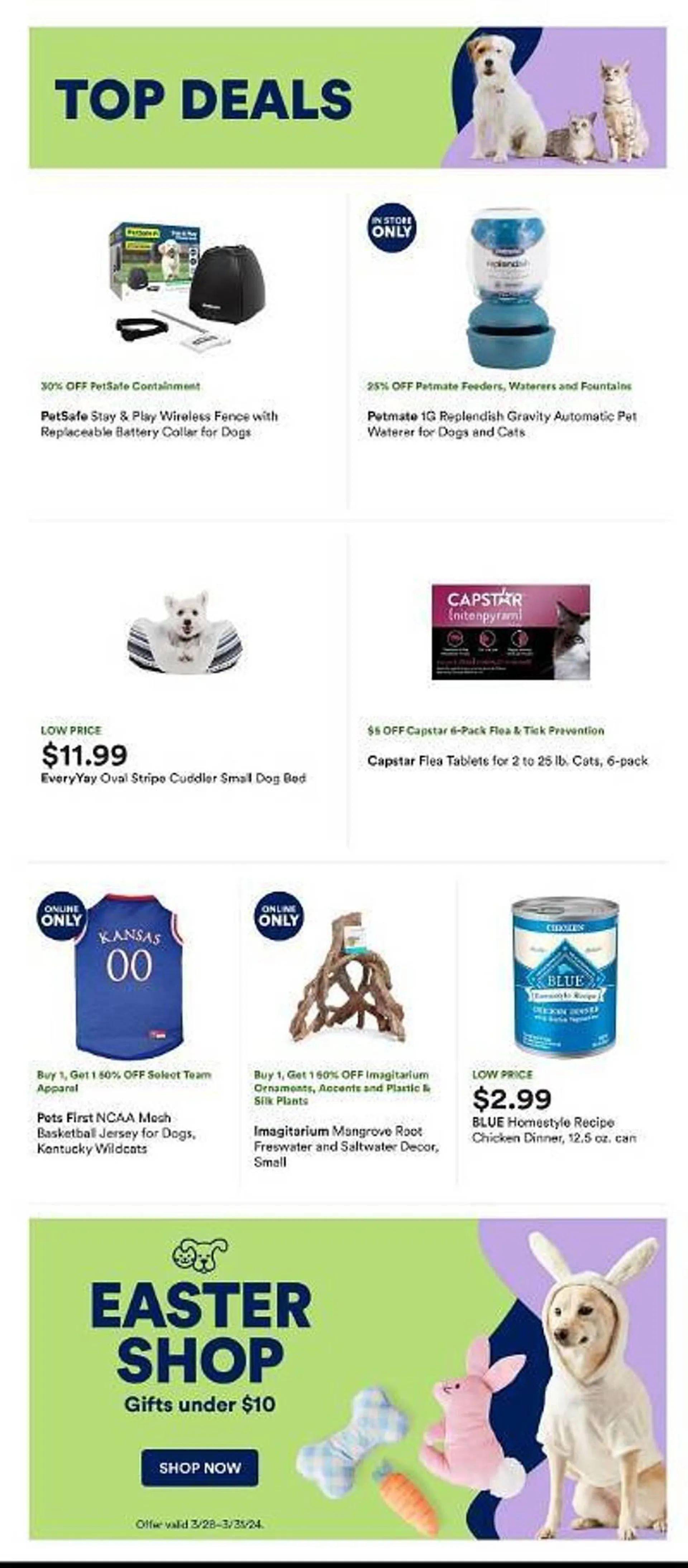 Weekly ad Petco Weekly Ad from March 24 to March 30 2024 - Page 2