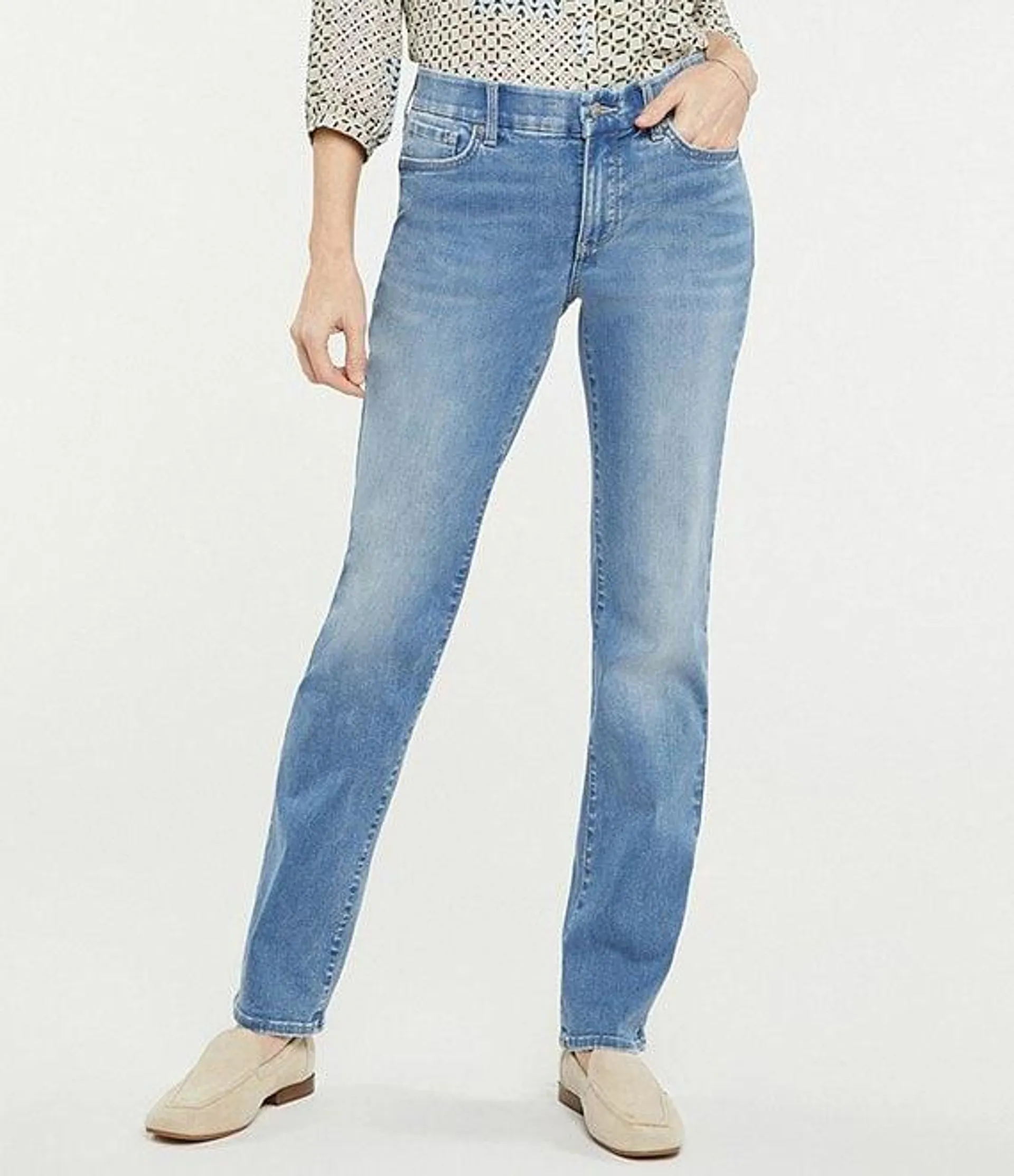 Marilyn Waist Match Straight Leg Jeans