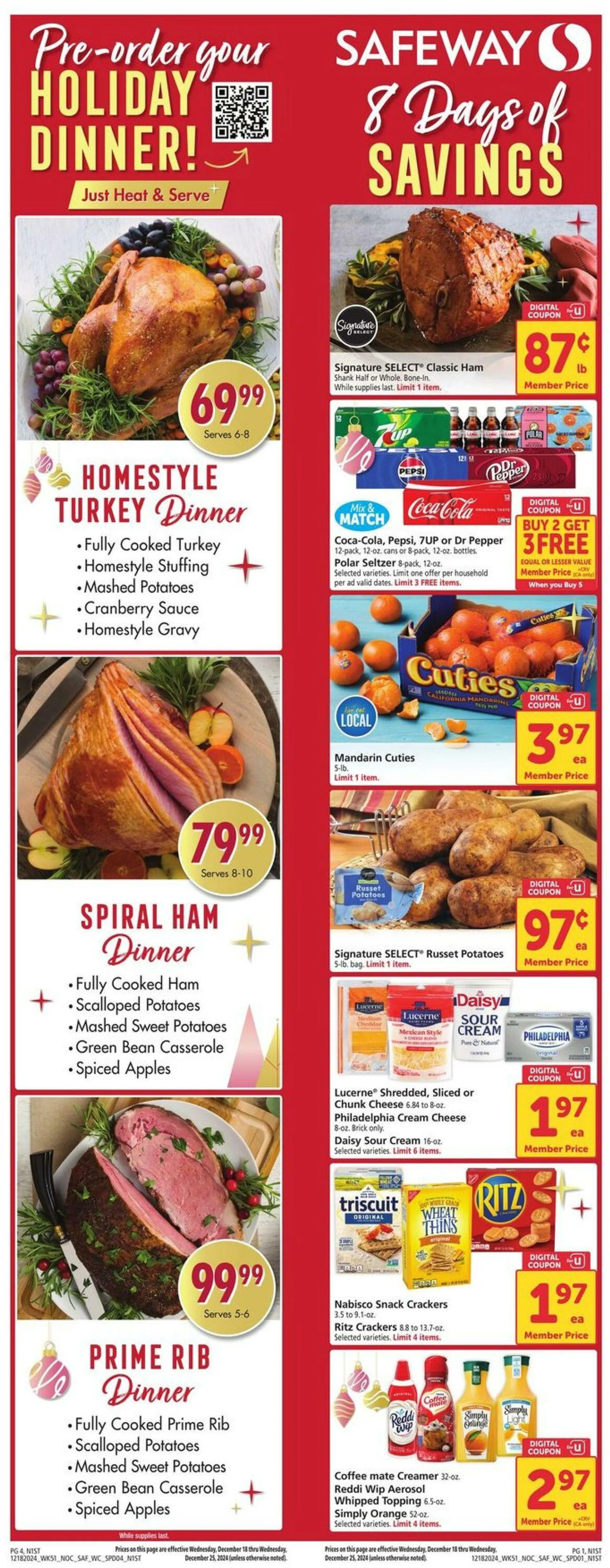 Safeway Current weekly ad - 1