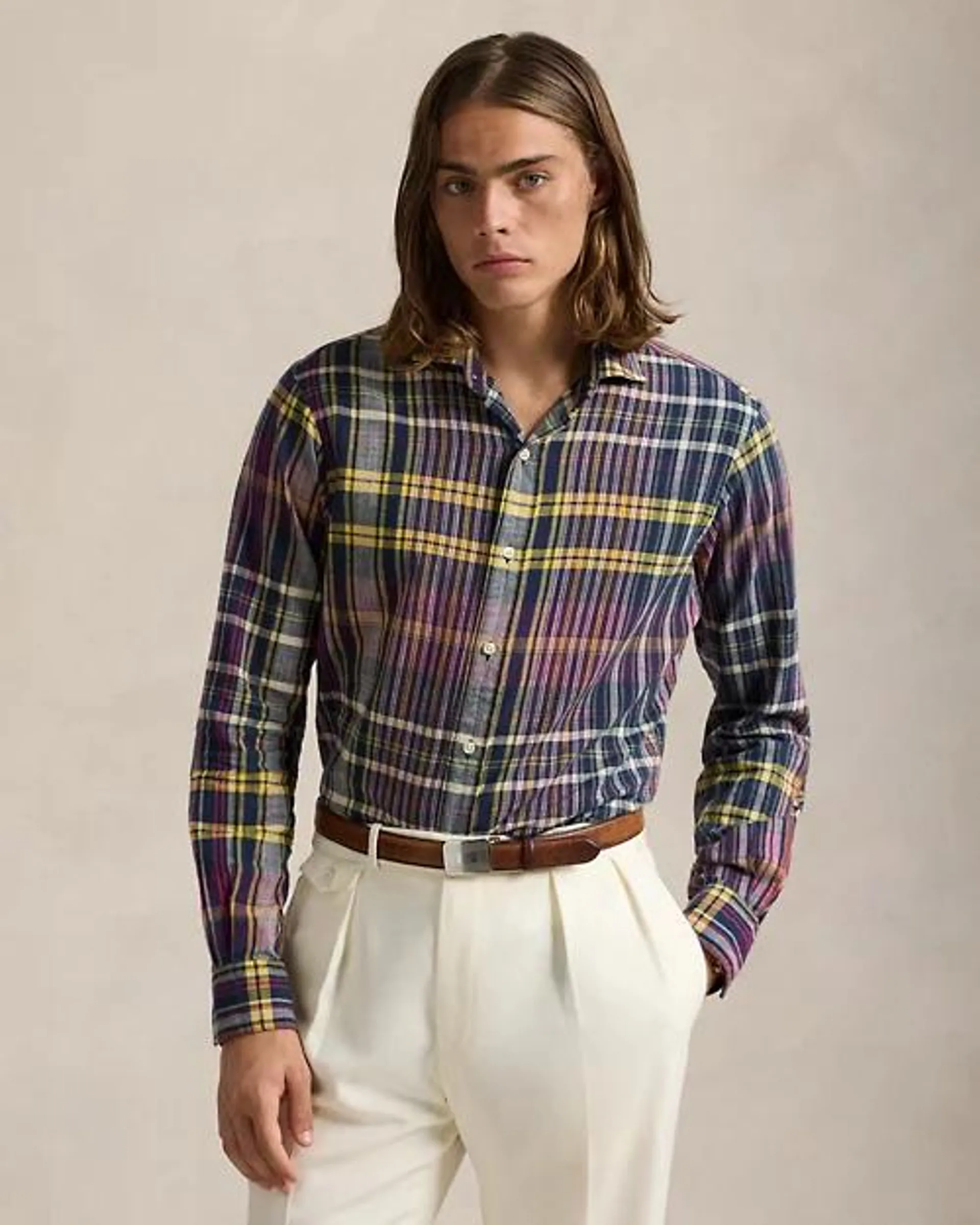 Classic Fit Madras Shirt