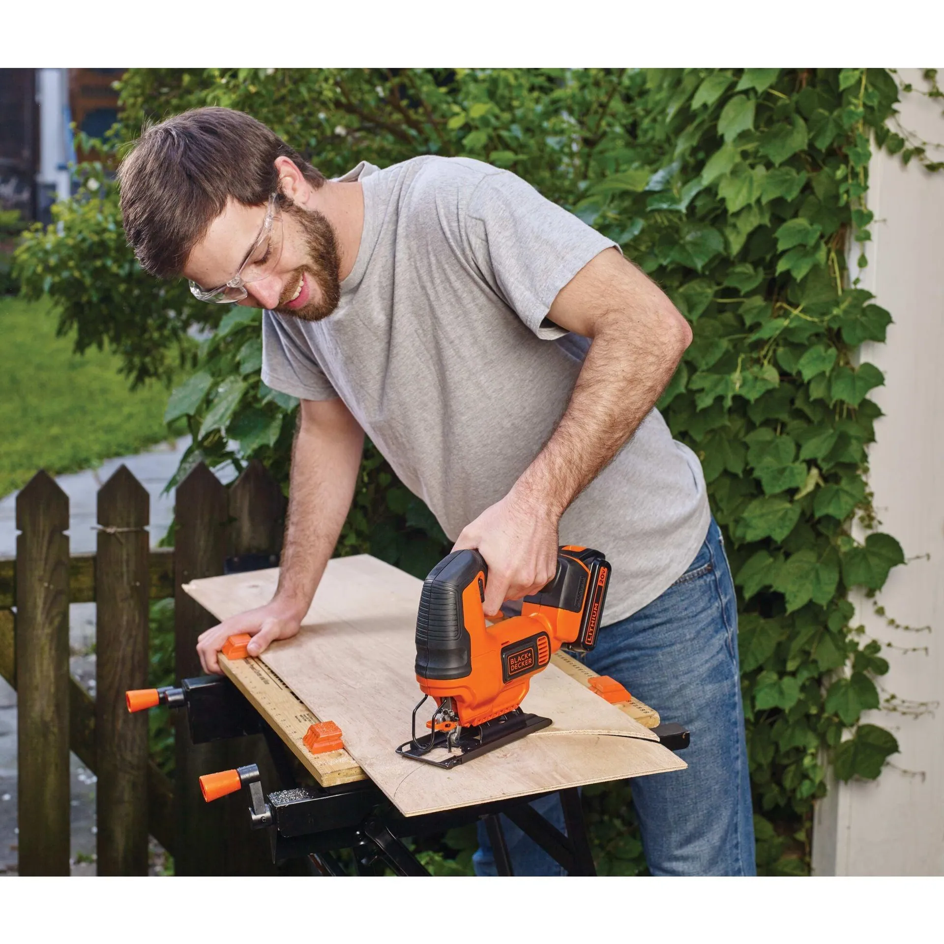 20V MAX* POWERCONNECT™ Cordless Variable Speed Jigsaw (Tool Only)