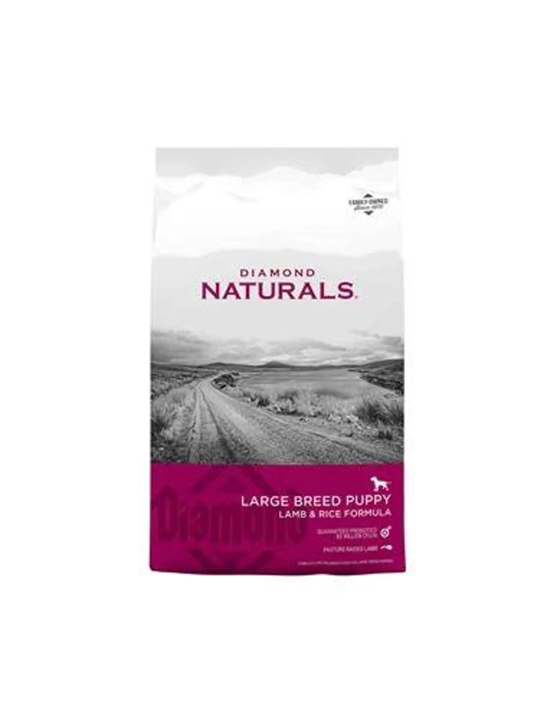 Diamond Naturals Large Breed Puppy Lamb & Rice Formula, 40 Pounds