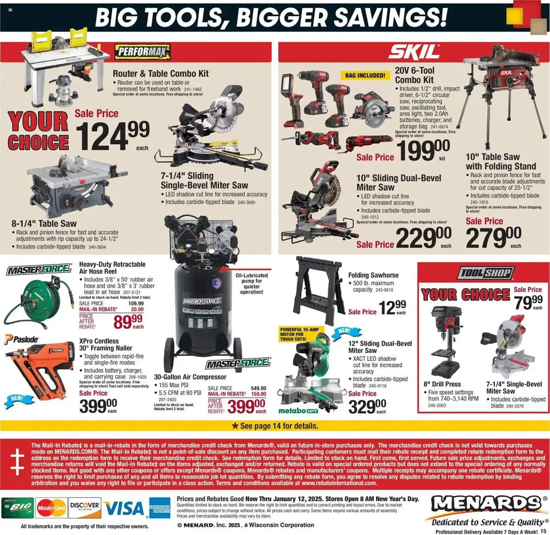 Weekly ad Menards Weekly Ad from January 1 to January 12 2025 - Page 22