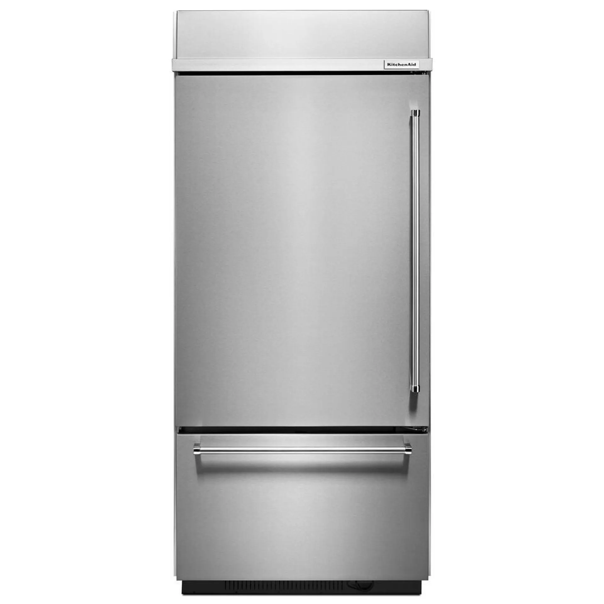 KitchenAid® 20.9 cu. ft. Stainless Steel Bottom-Freezer Counter Depth Refrigerator