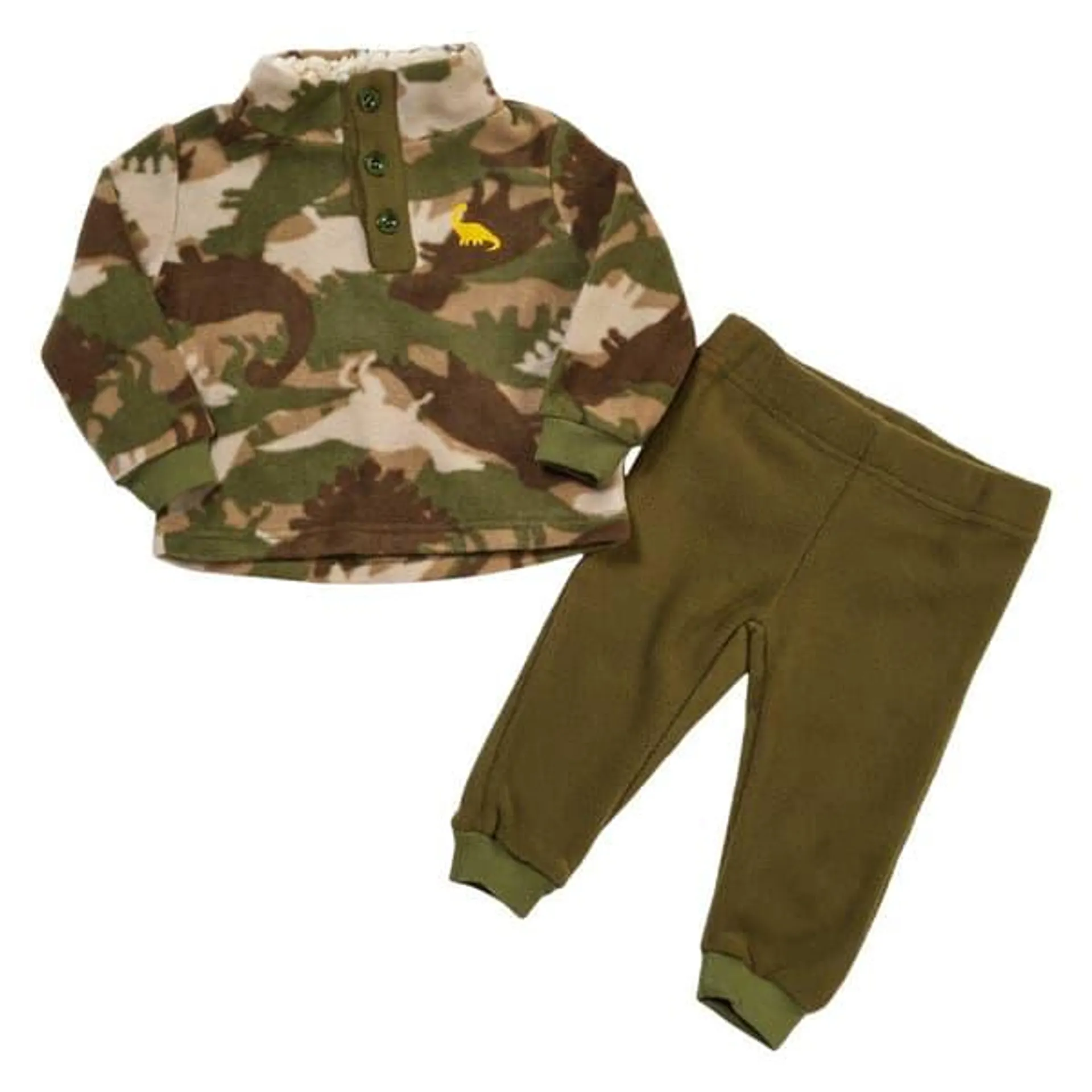 Baby Boy (12-24M) bon bébé® 2pc. Camo Pullover & Joggers Set