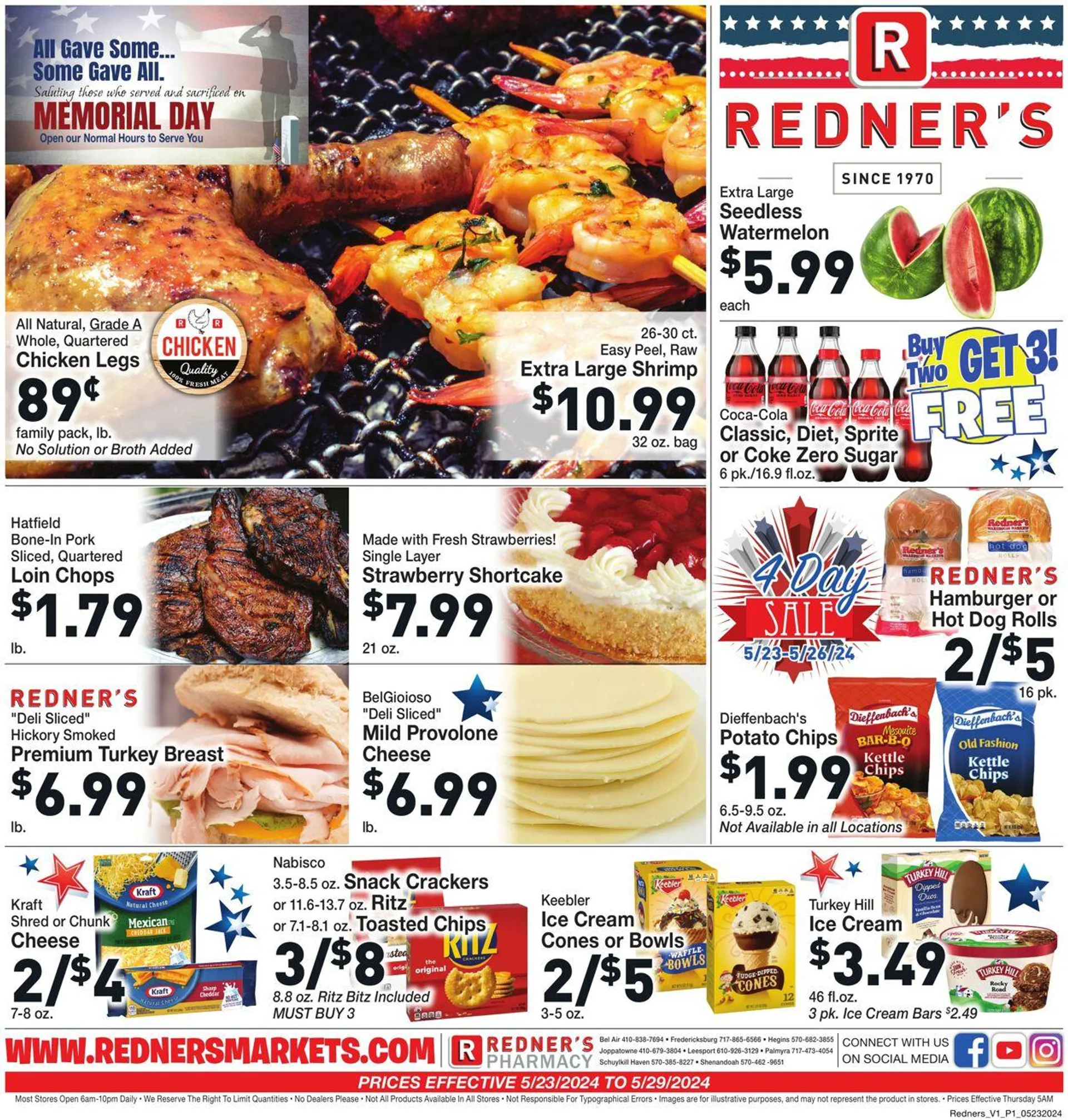 Redner’s Warehouse Market Current weekly ad - 1