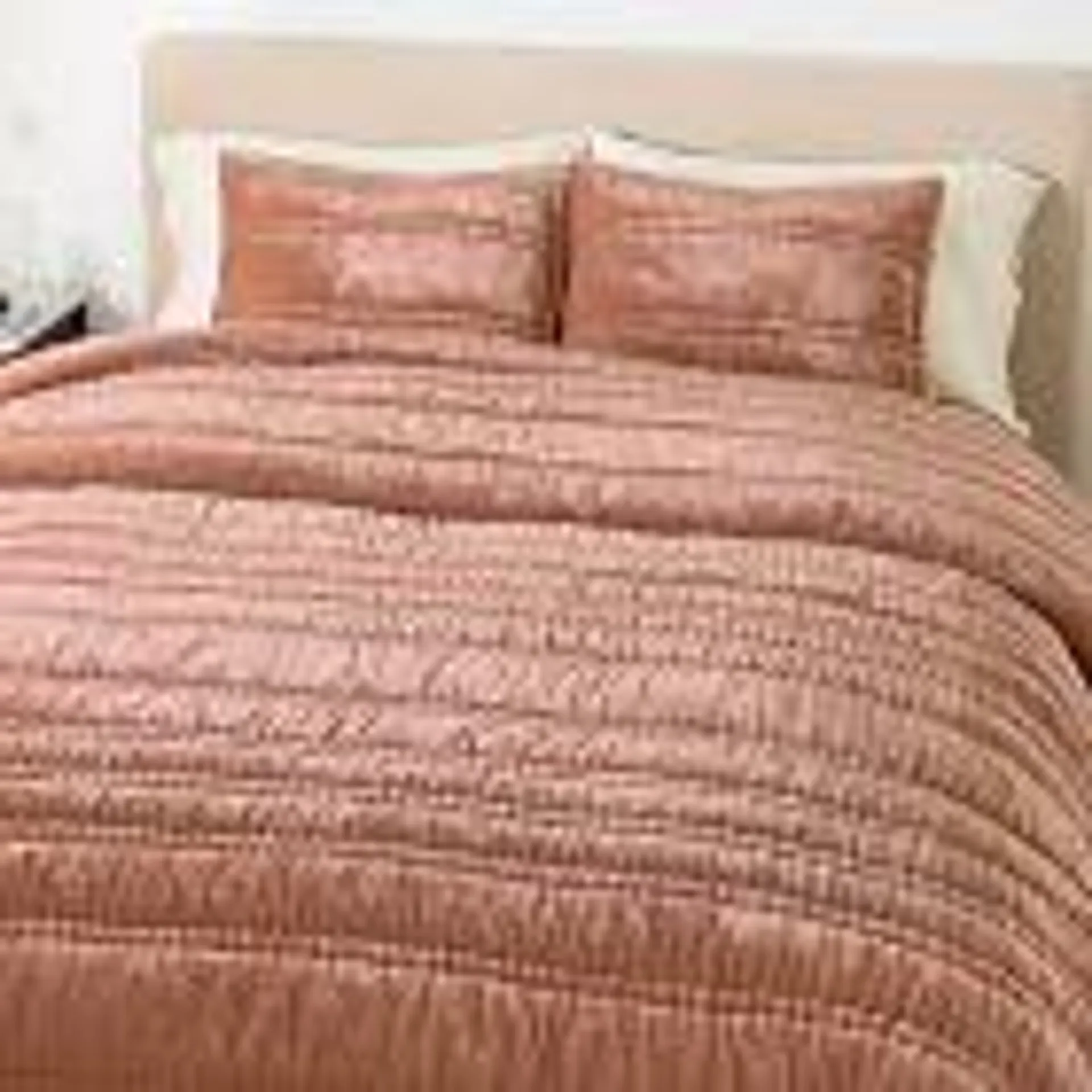 Lush Velvet Linear Comforter