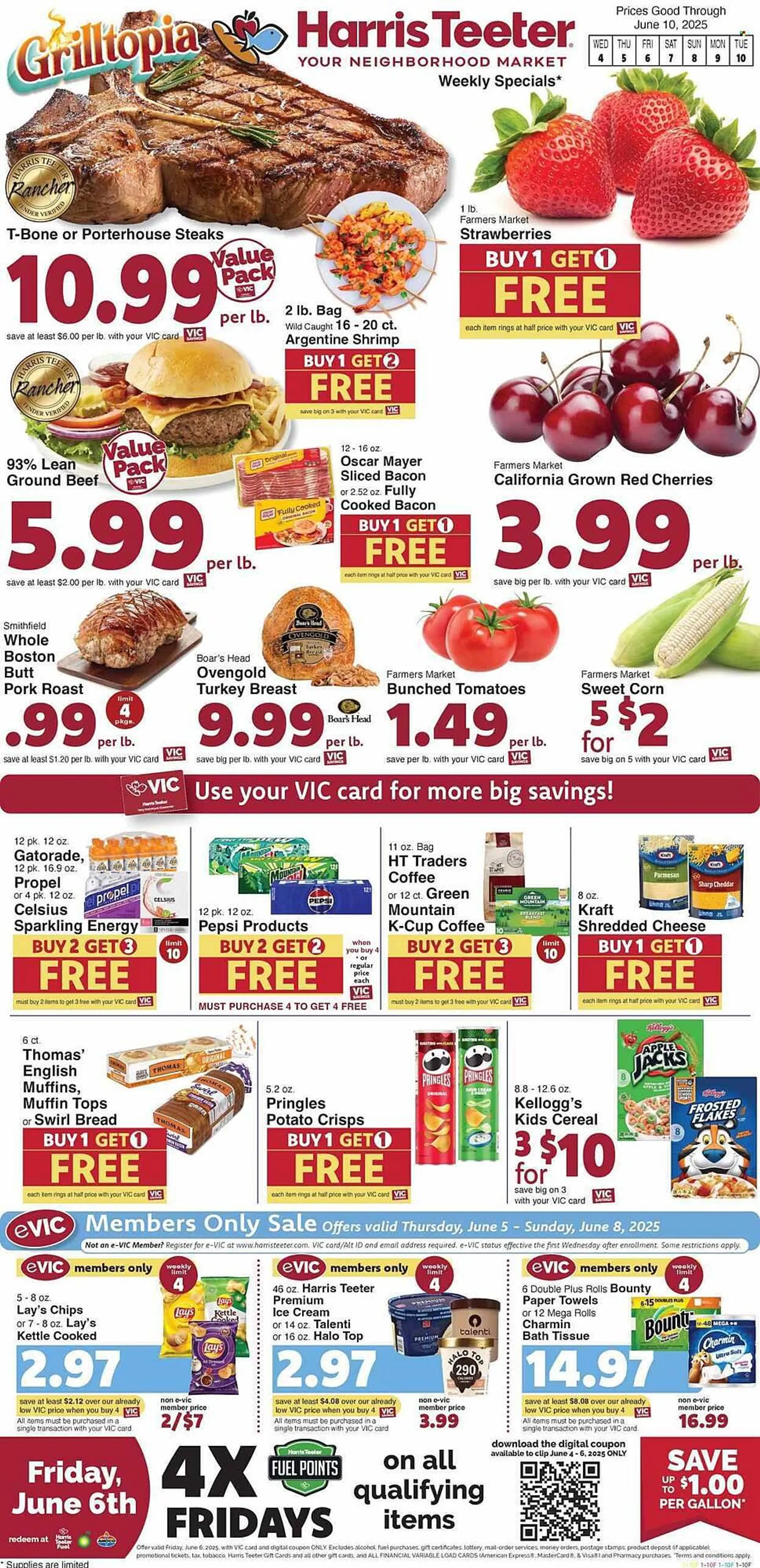Weekly ad Harris Teeter Weekly Ad from June 4 to June 10 2025 - Page 1