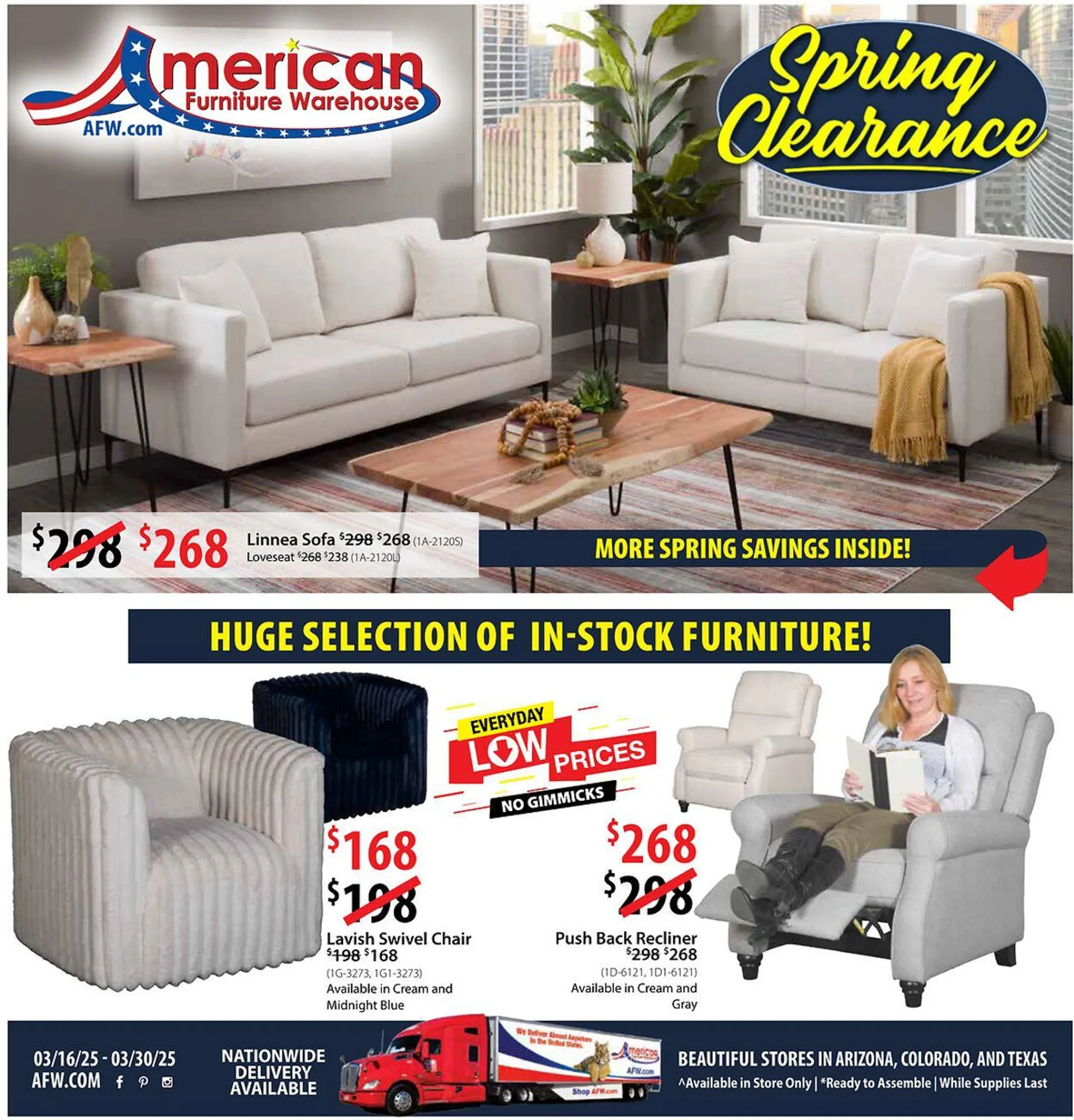 Weekly ad American Furniture Warehouse Current weekly ad from July 6 to July 20 2025 - Page 2