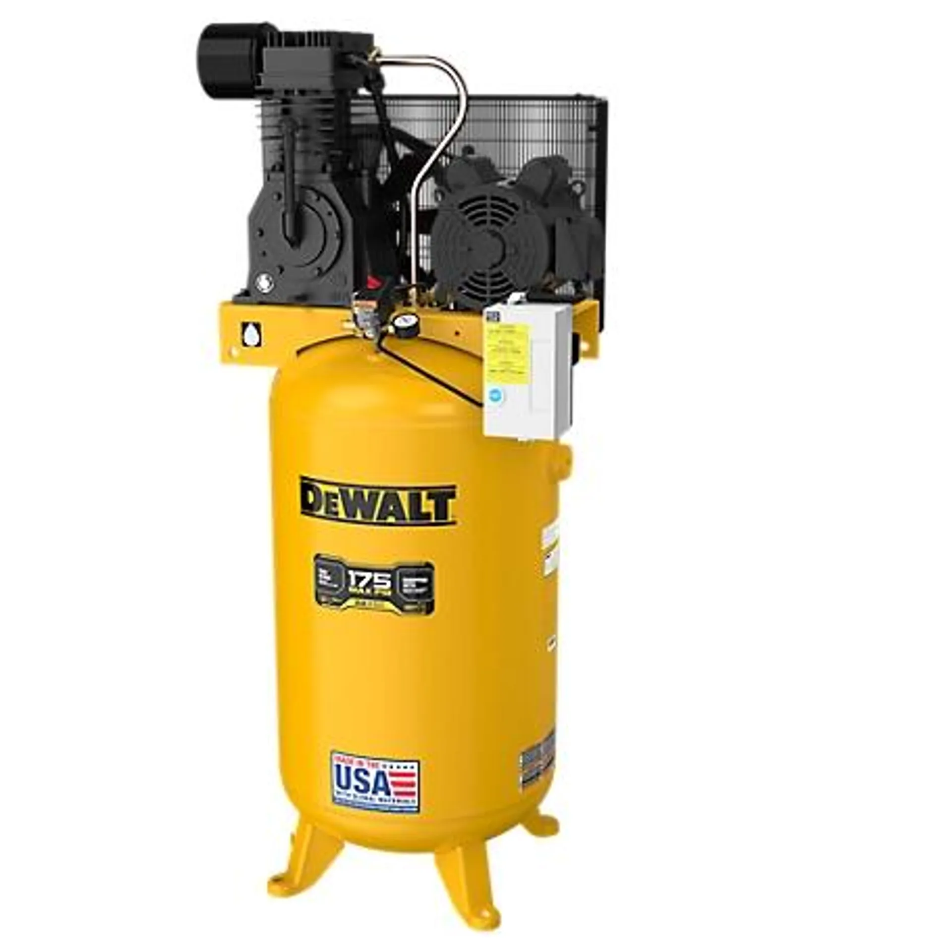 DeWALT 7.5 HP 80 gal. 2-Stage Air Compressor, 175 PSI, 1-Phase