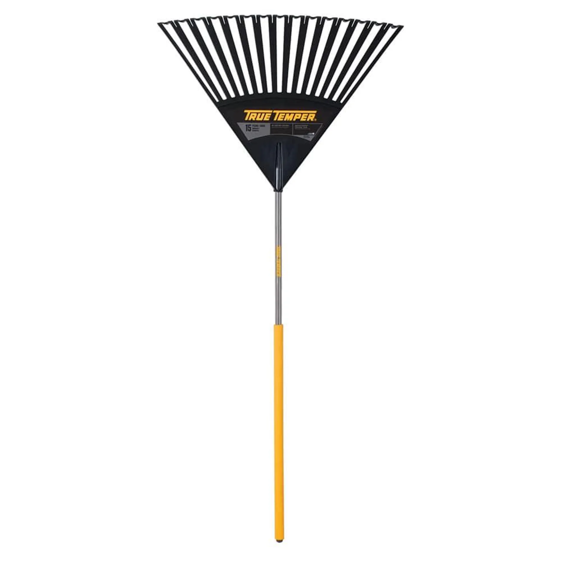 True Temper® 24" Clog Free® Poly Leaf Rake