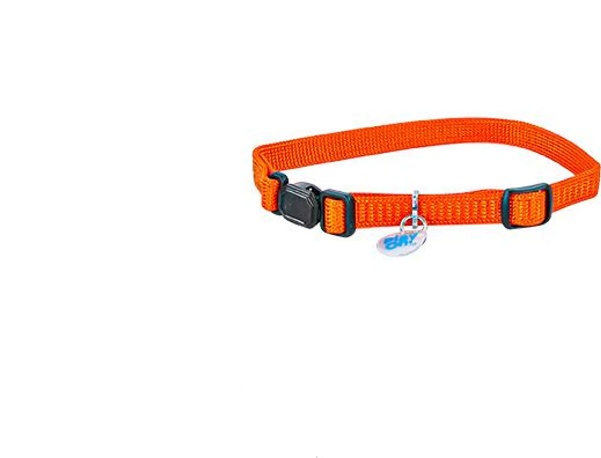 Play On Cat Orange Adjustable Collar