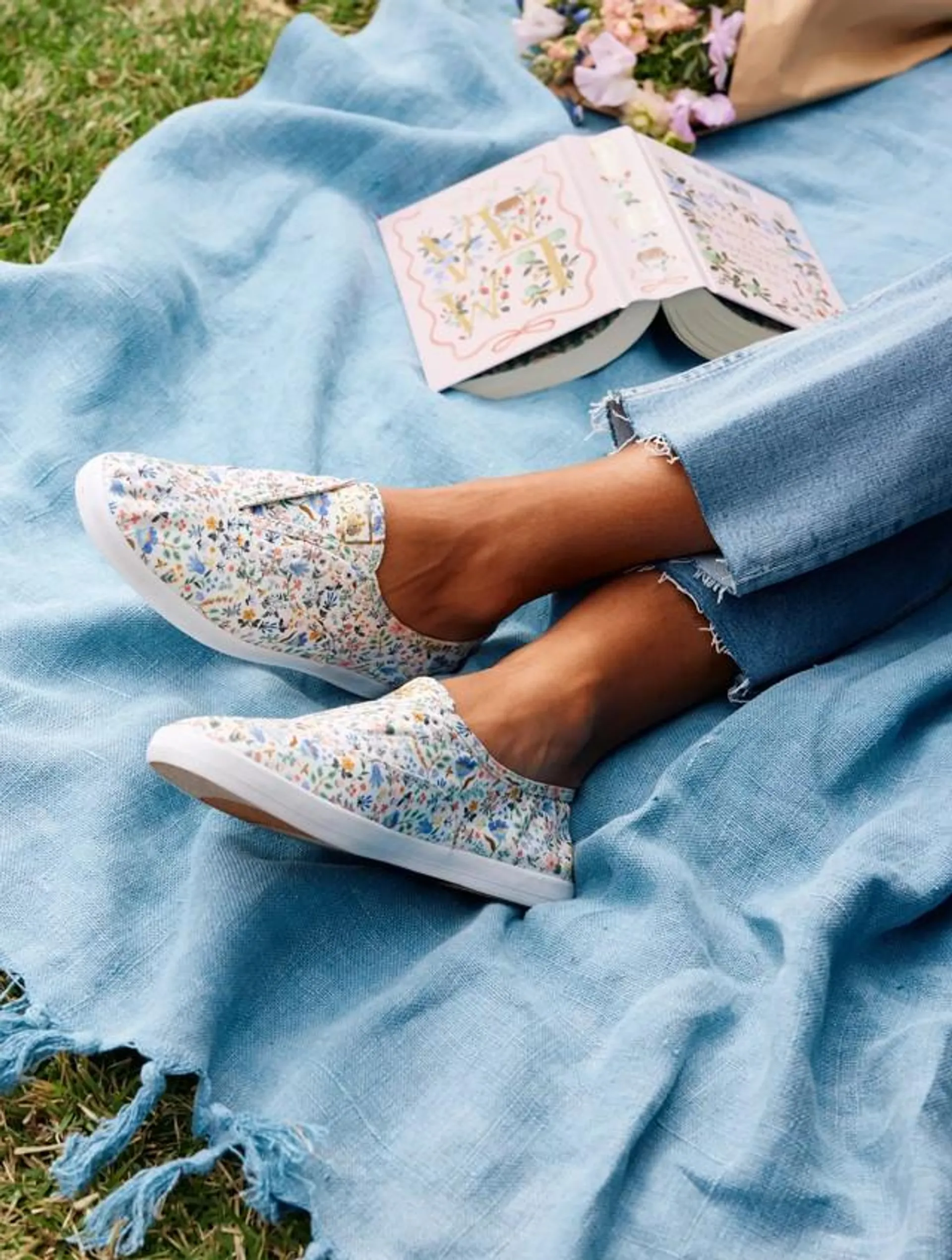 Keds x Rifle Paper Co. Chillax Bramble Fields Slip On