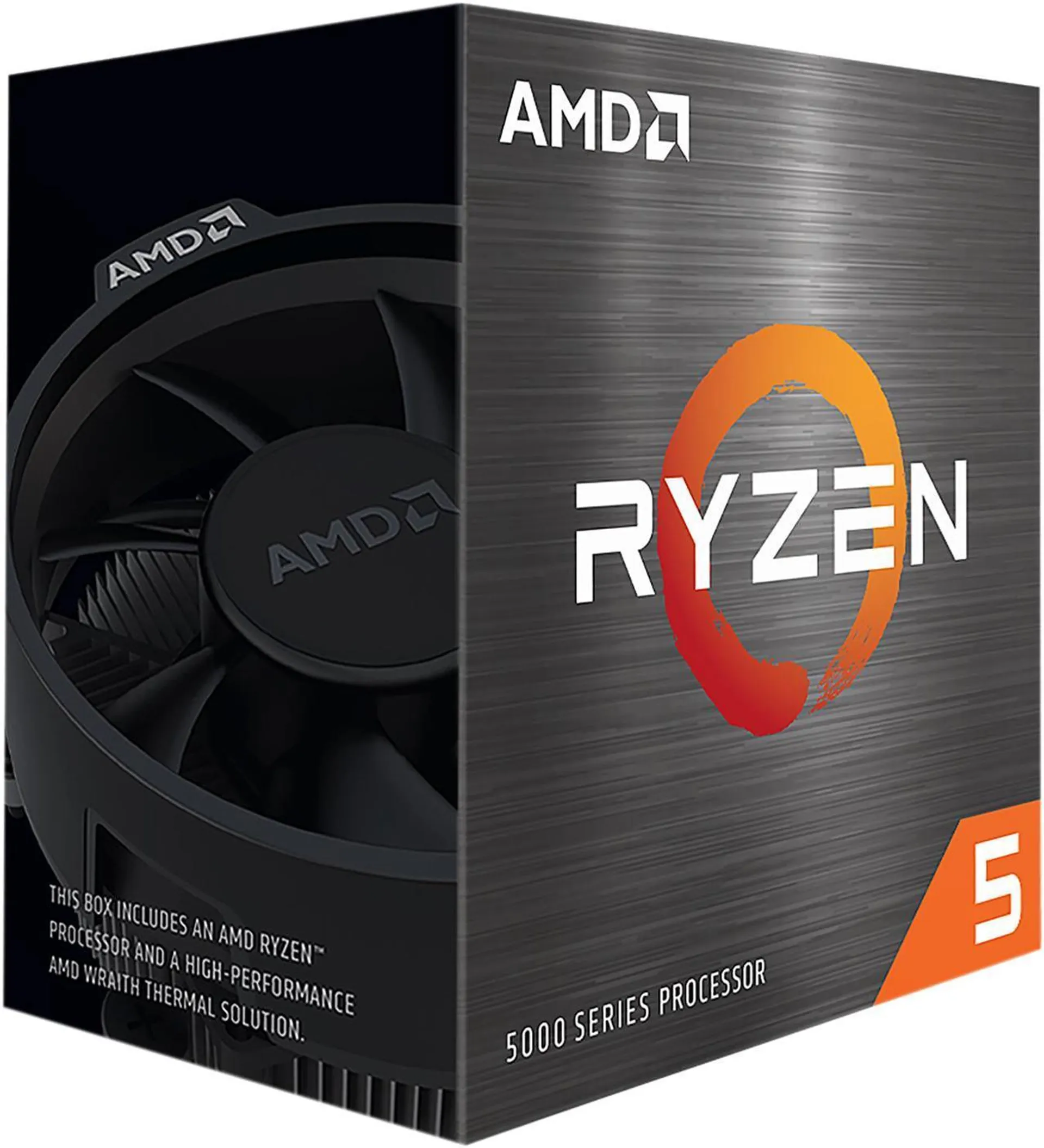 AMD Ryzen 5 5500 - Ryzen 5 5000 Series Cezanne (Zen 3) 6-Core 3.6 GHz Socket AM4 65W None Integrated Graphics Desktop Processor - 100-100000457BOX