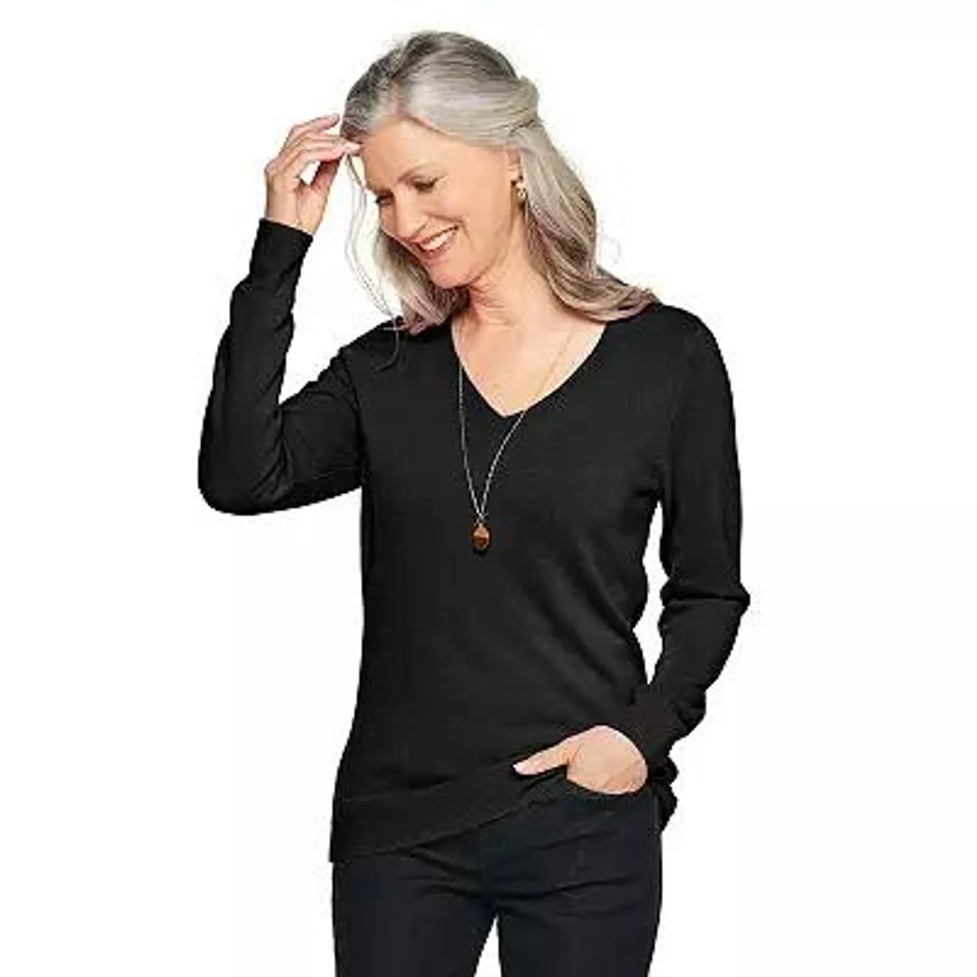 Petite Croft & Barrow® The Extra Soft V-Neck Sweater