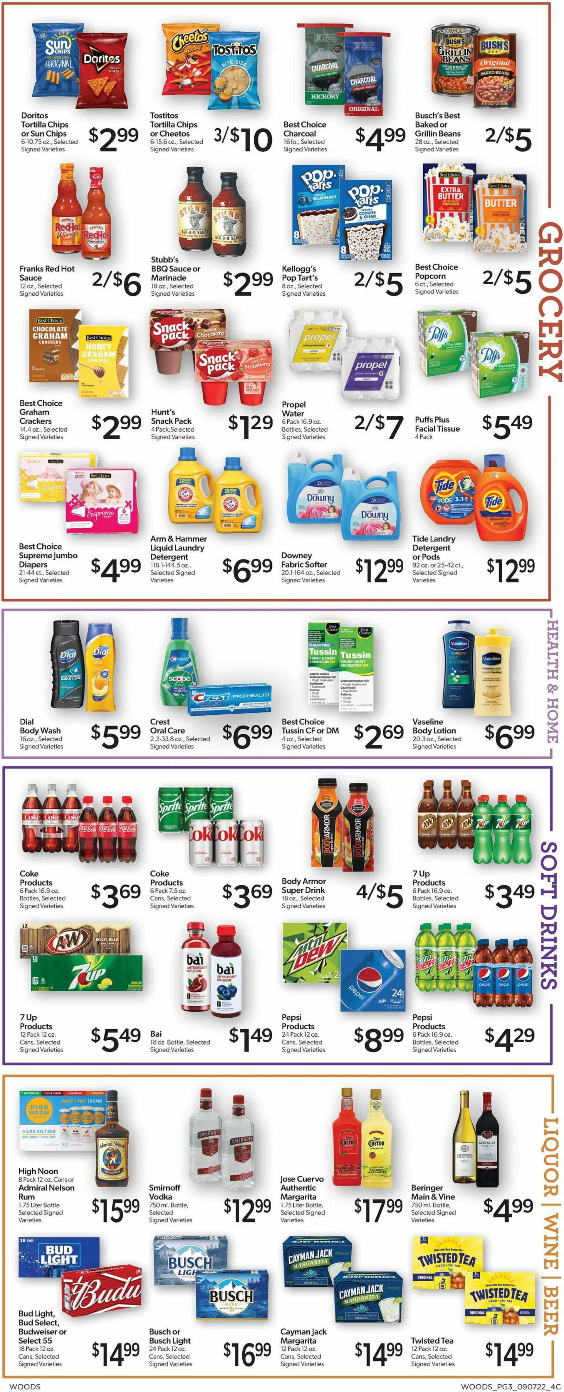 Woods Supermarket Current weekly ad - 3