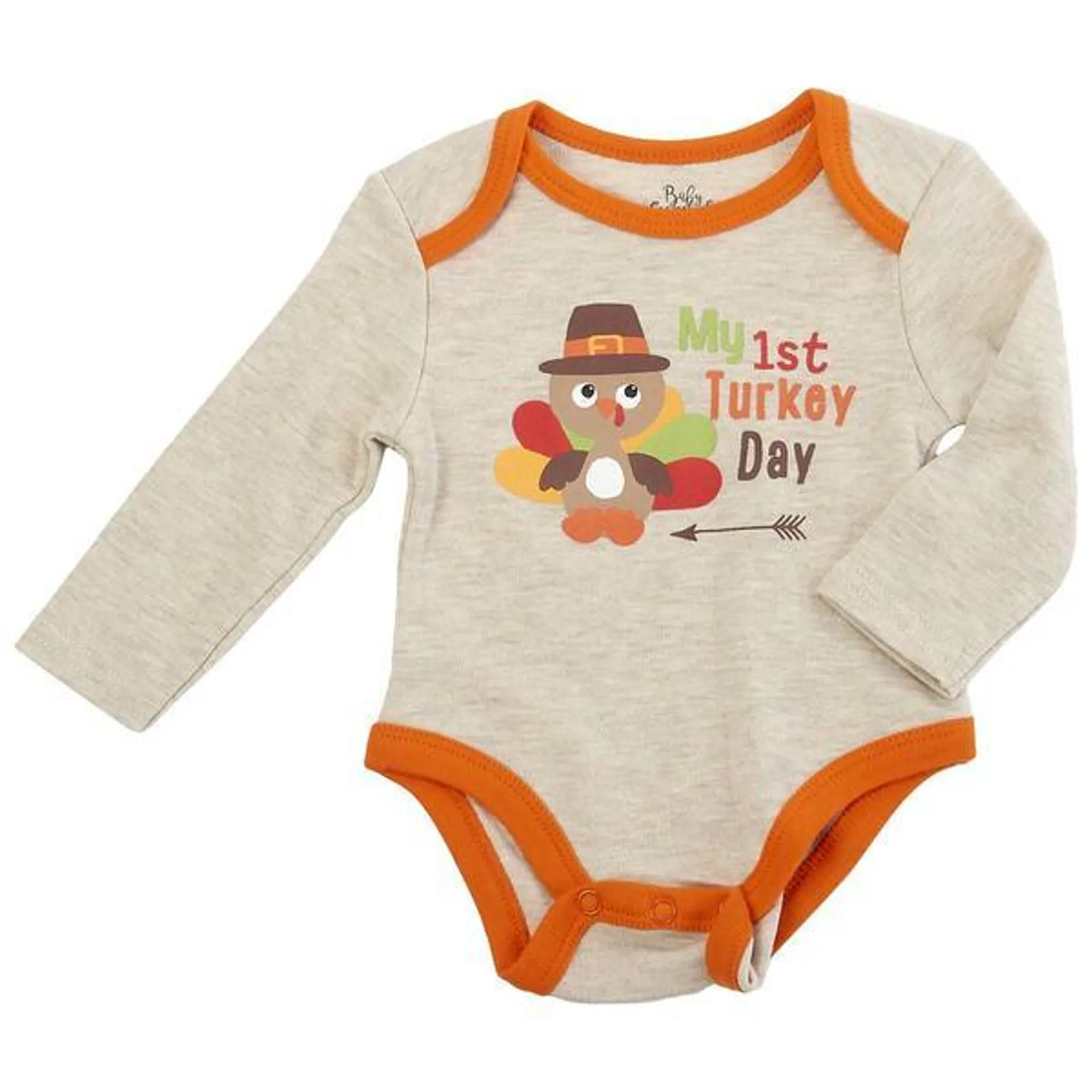 Baby Unisex Baby Essentials® My 1st Turkey Day Bodysuit