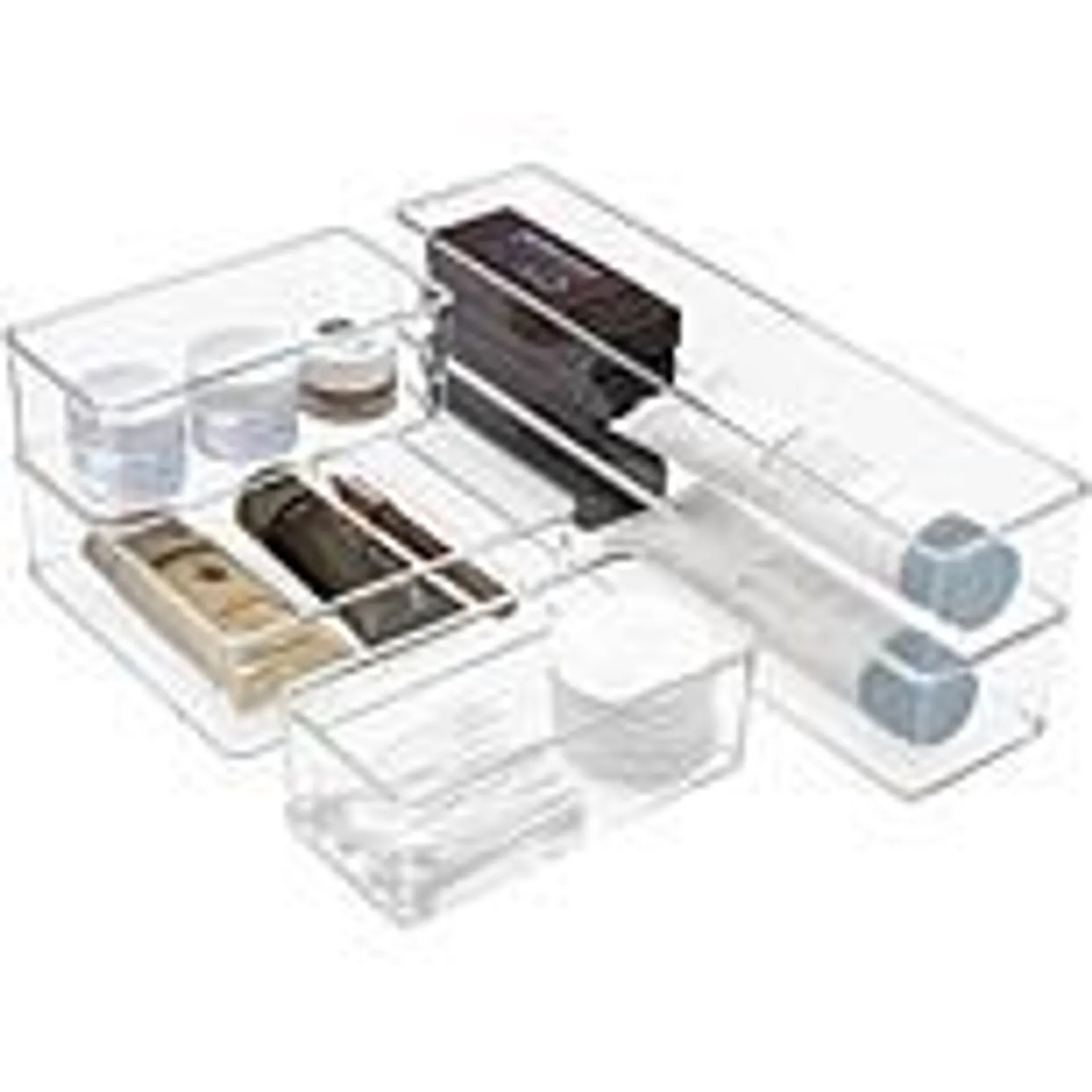 Sorbus 5-pc. Clear Drawer Organizer