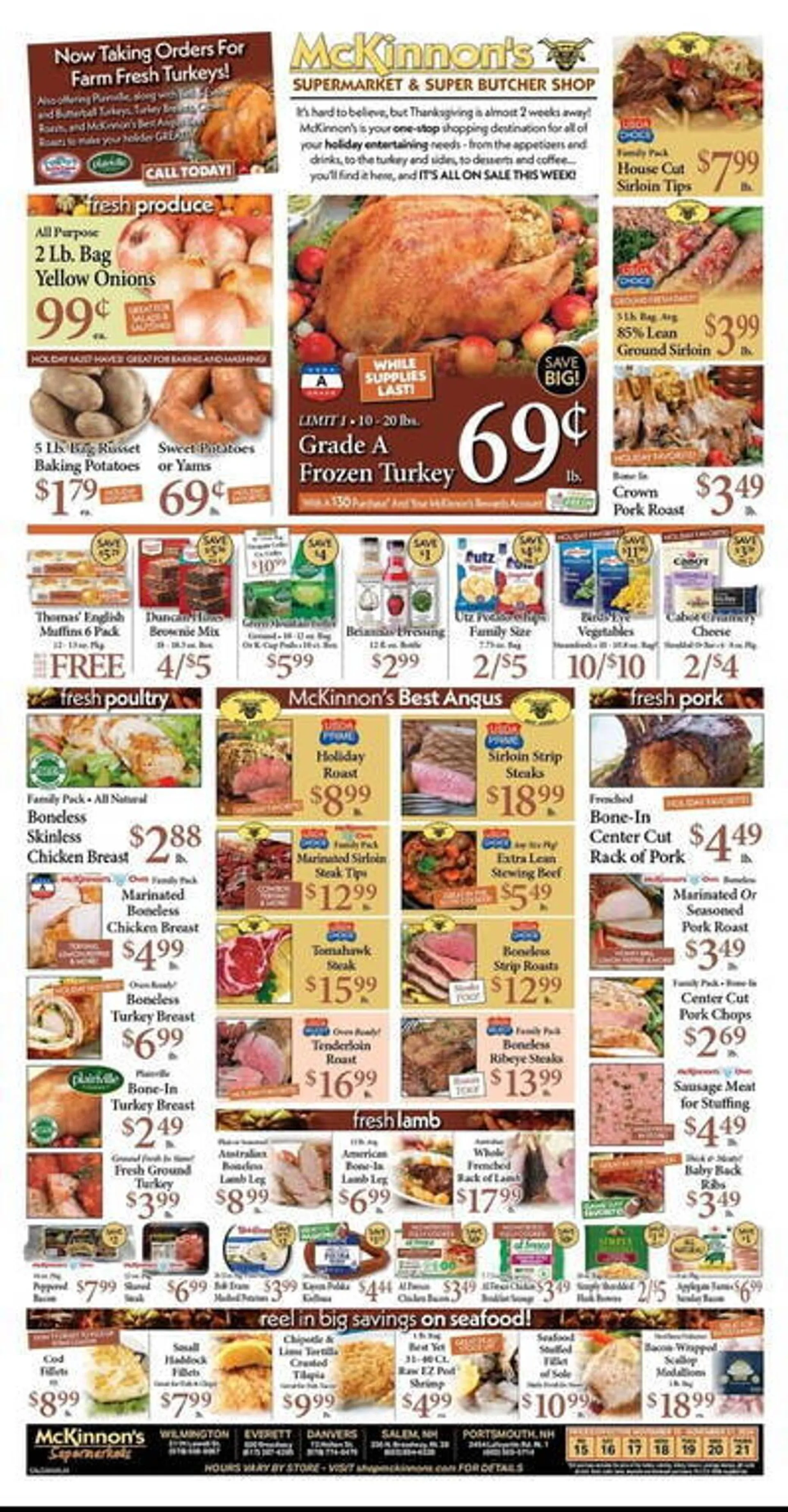 McKinnons Supermarkets Weekly Ad - 1