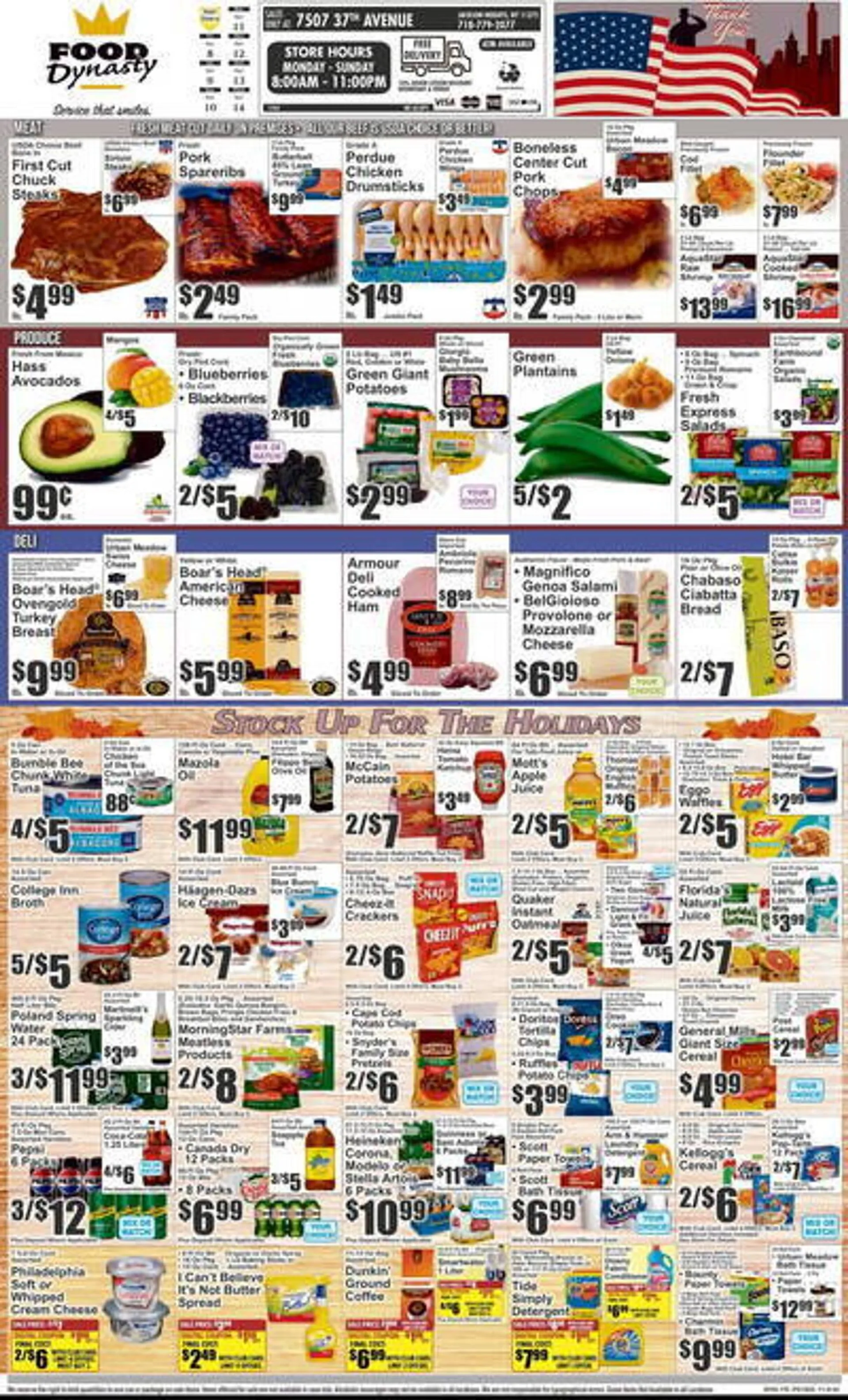 Almontes Food Dynasty Marketplace Weekly Ad - 1