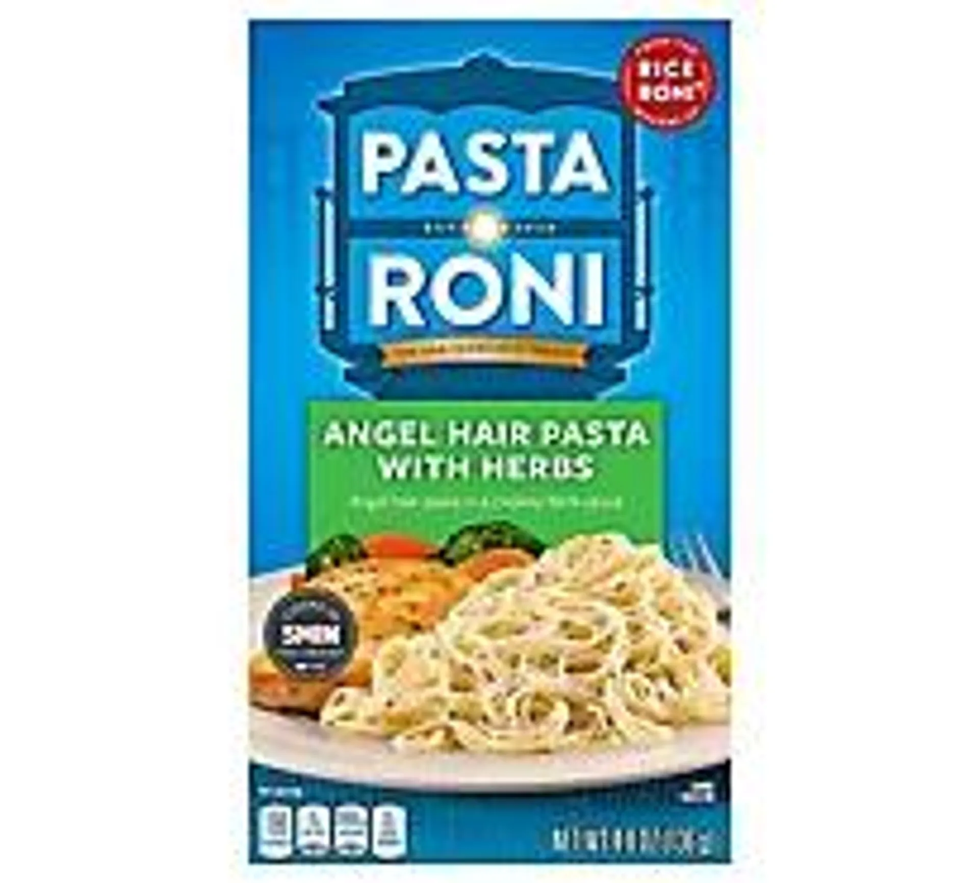 Pasta Roni Pasta Angel Hair With Herbs Box - 4.8 Oz