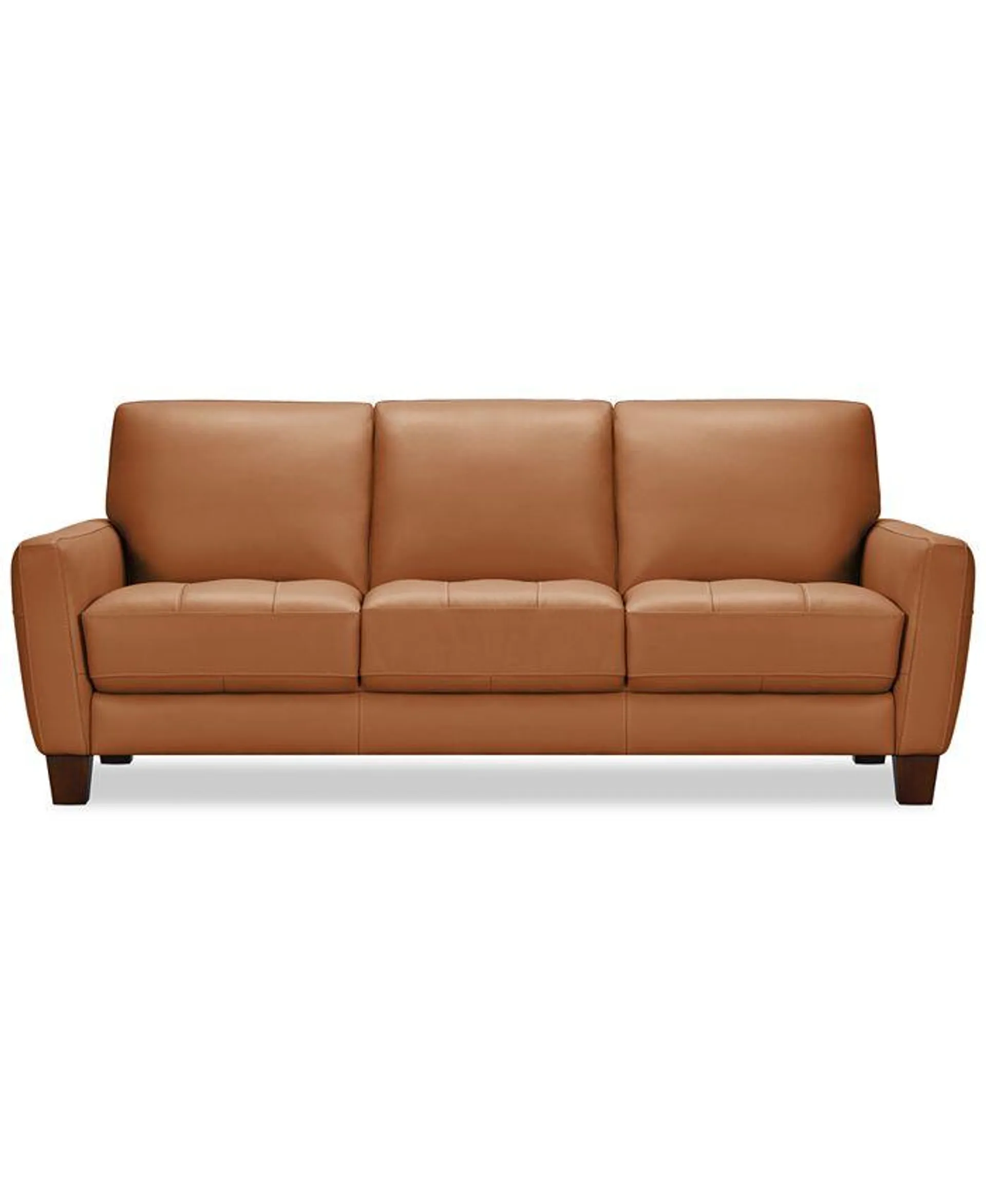 Galligher 82" Leather Sofa, Created for Macy's