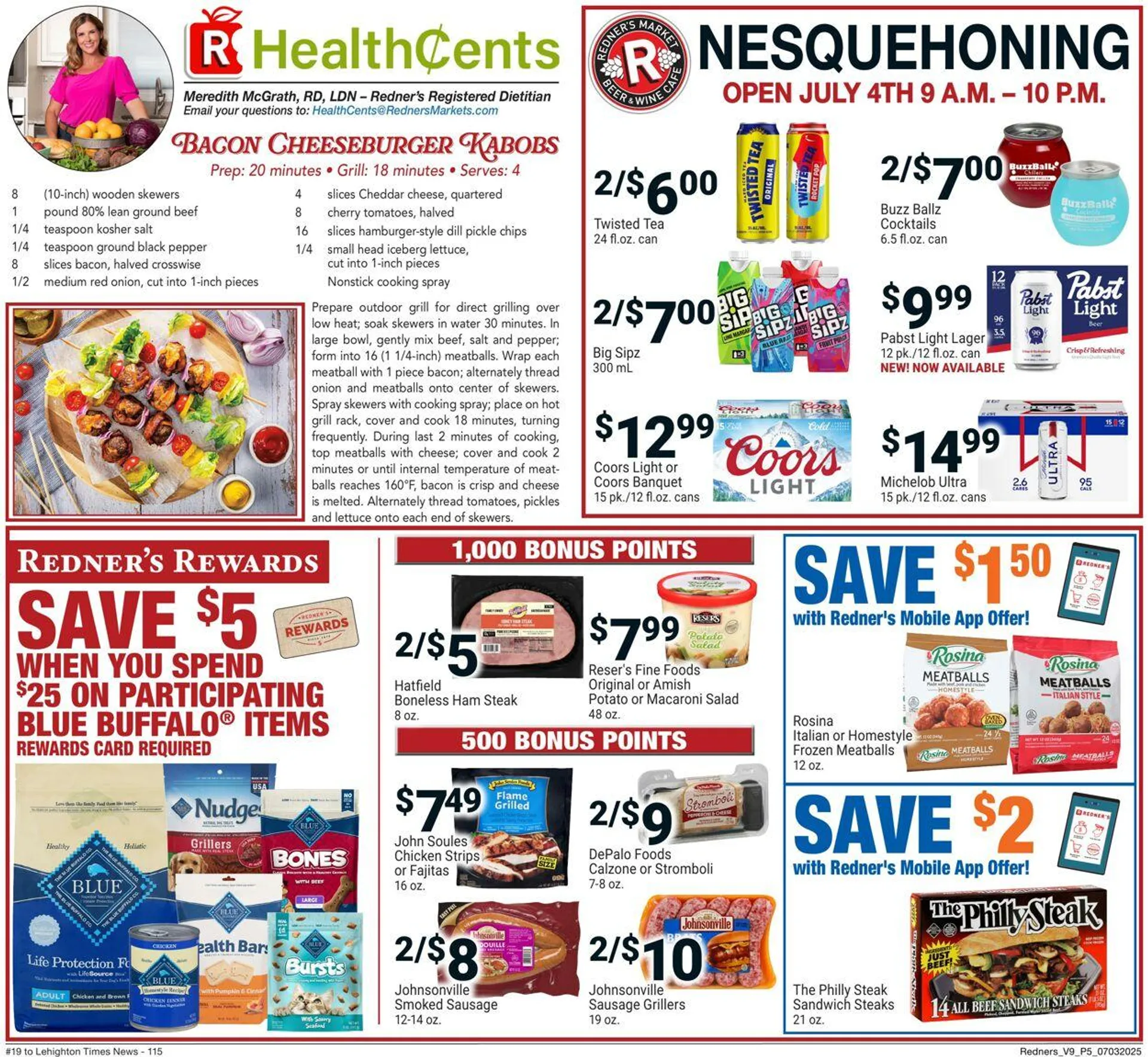 Weekly ad Redner’s Warehouse Market Current weekly ad from July 3 to July 9 2025 - Page 5