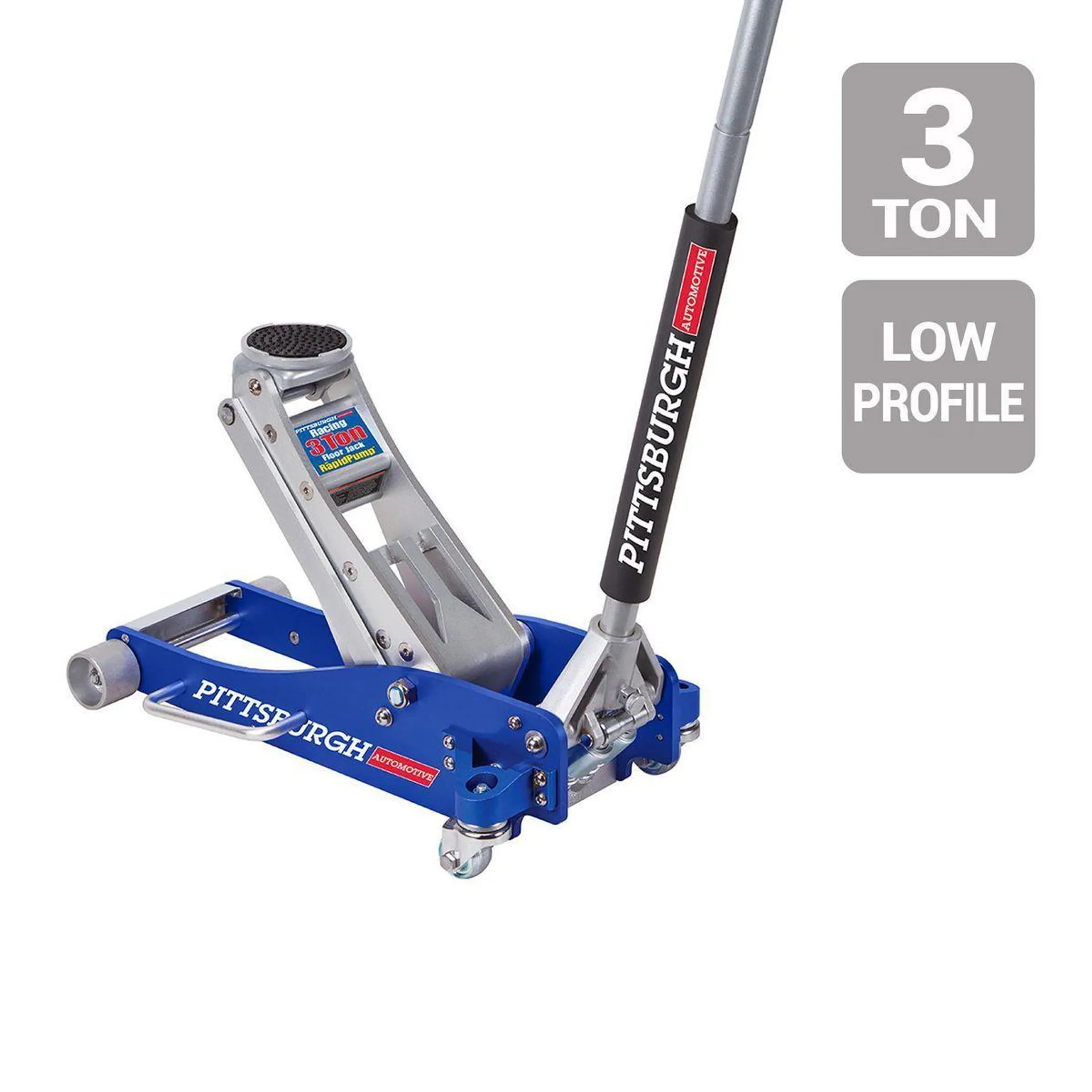 3 Ton Low-Profile Aluminum Racing Floor Jack with RAPID PUMP