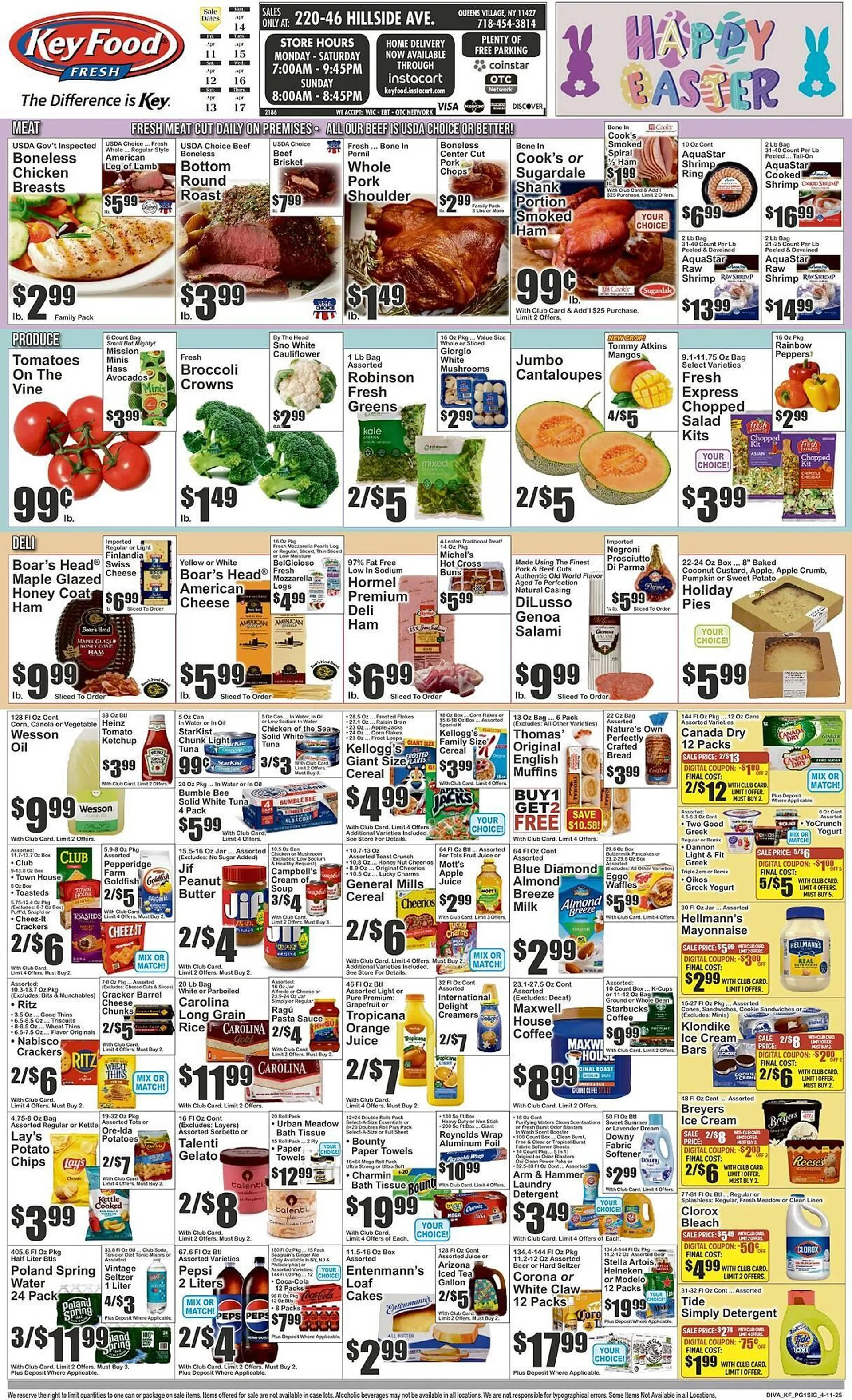 Key Food Weekly Ad - 1