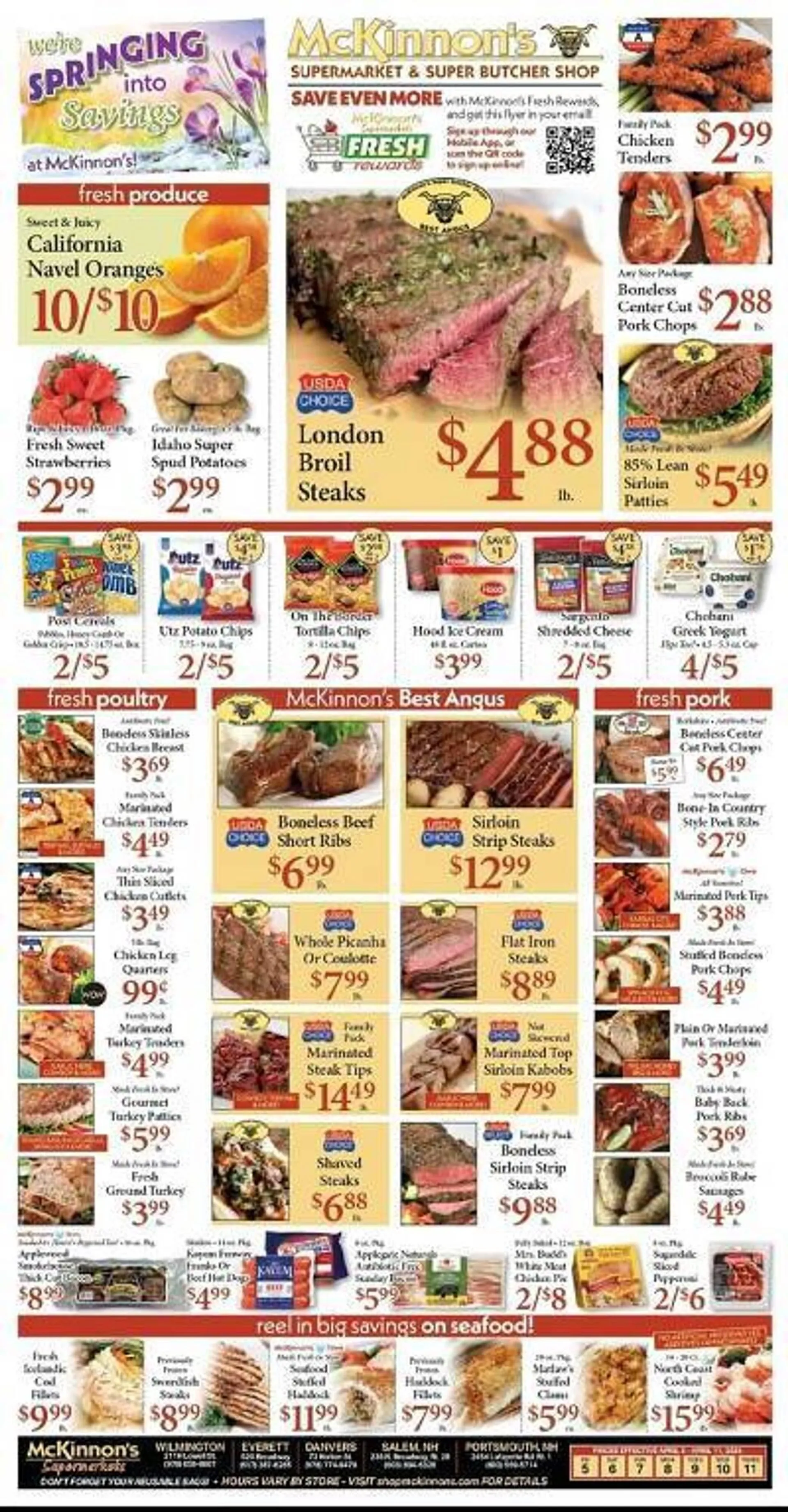 Weekly ad McKinnon's Supermarkets Weekly Ad from April 5 to April 11 2024 - Page 