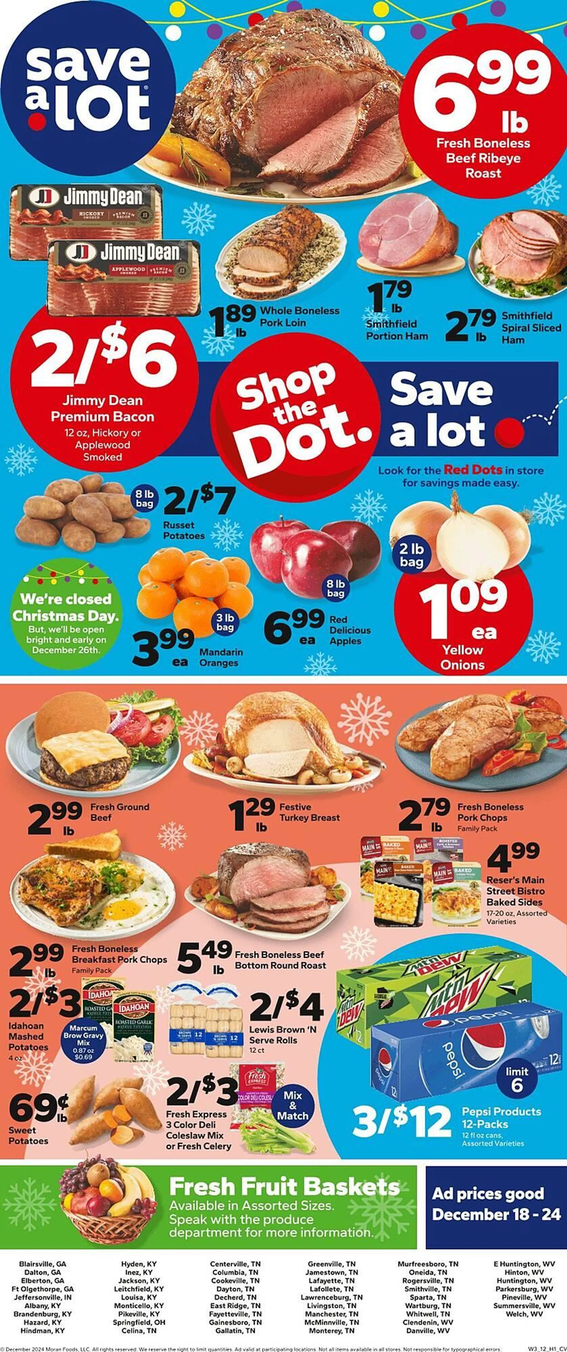 Weekly ad Save a Lot Weekly Ad from September 17 to October 1 2025 - Page 1
