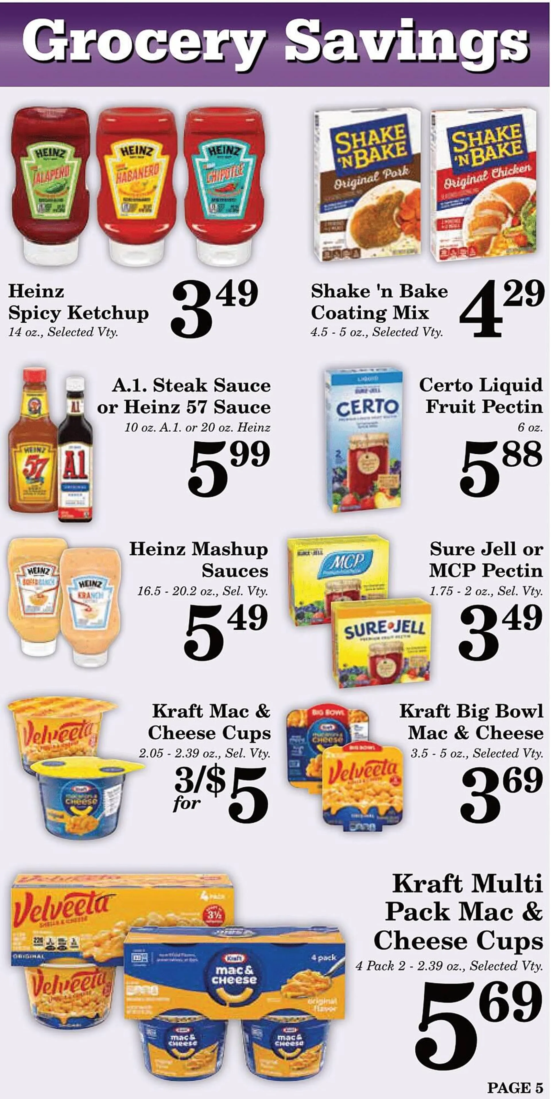 Weekly ad Harvest Foods ad from June 26 to July 30 2024 - Page 5